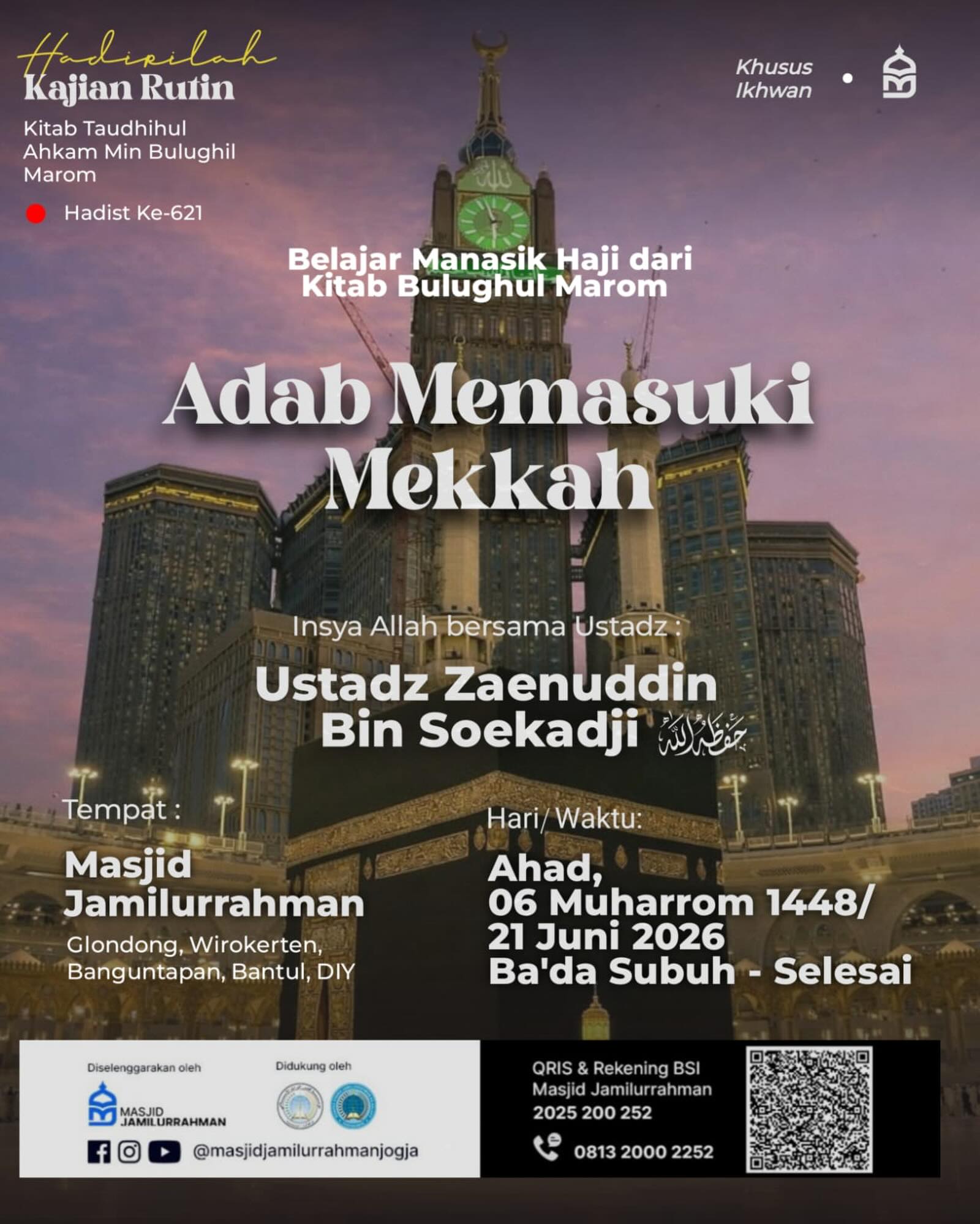 Adab Memasuki Mekkah
