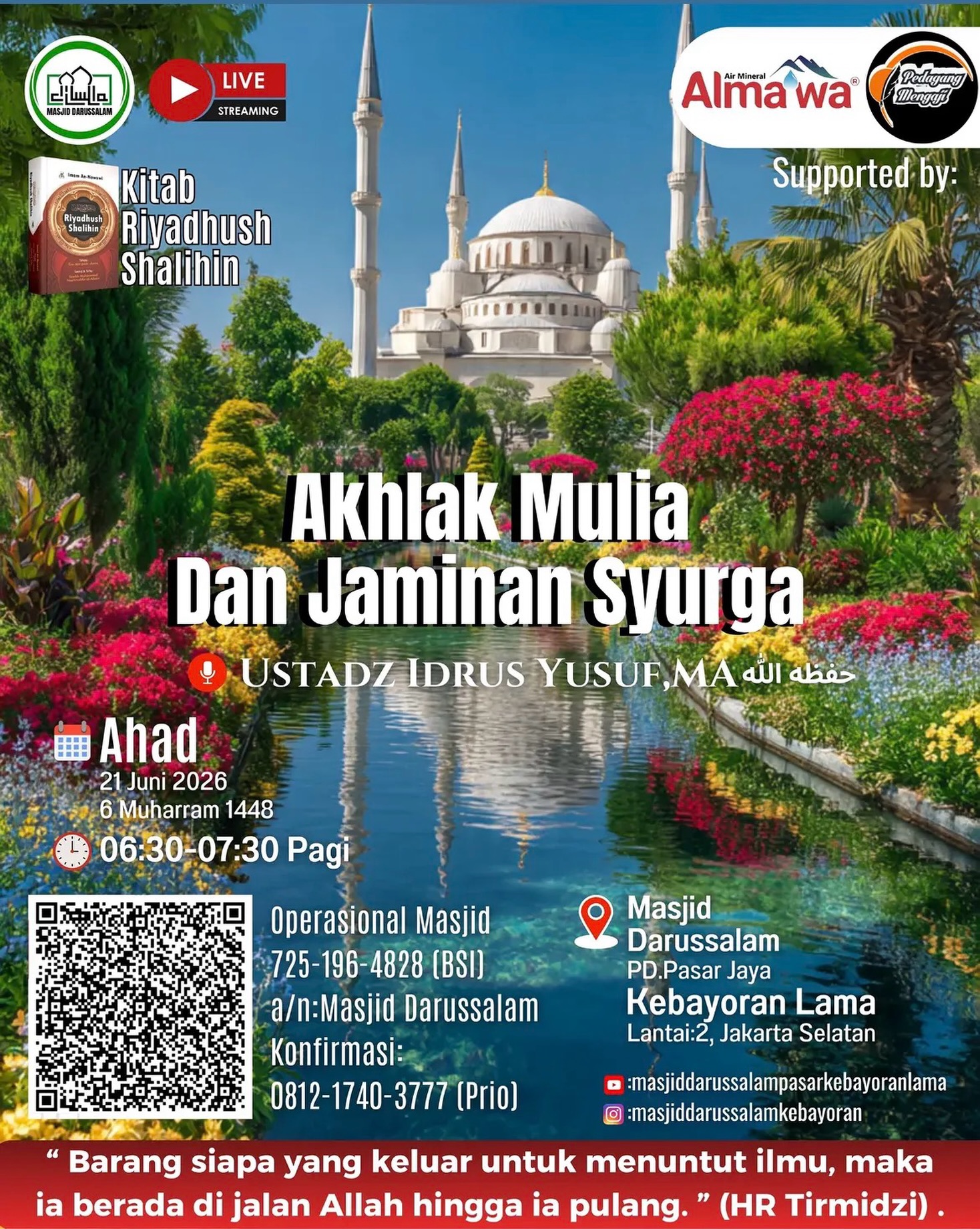 Akhlaq Mulia Dan Jaminan Syurga