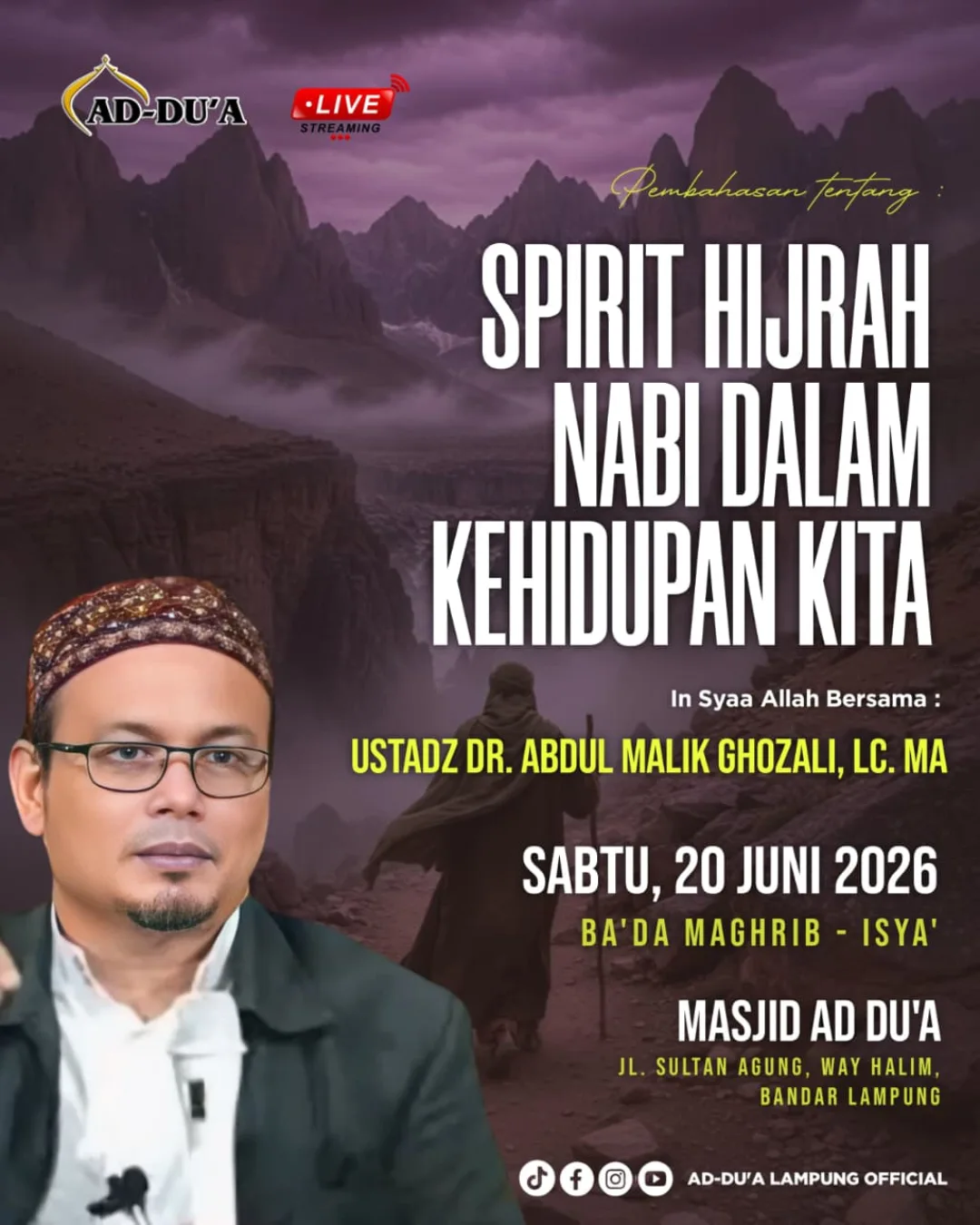 Spirit Hijrah Nabi dalam Kehidupan Kita