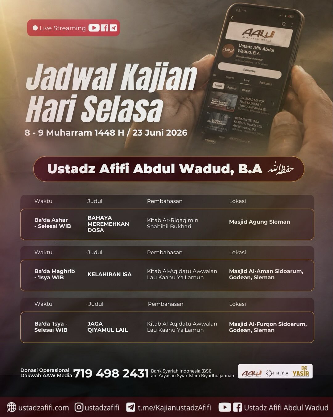 JAGA QIYAMUL LAIL