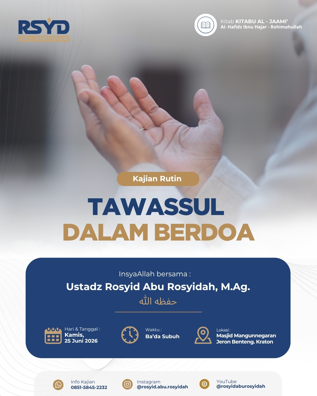 TAWASSUL DALAM BERDOA