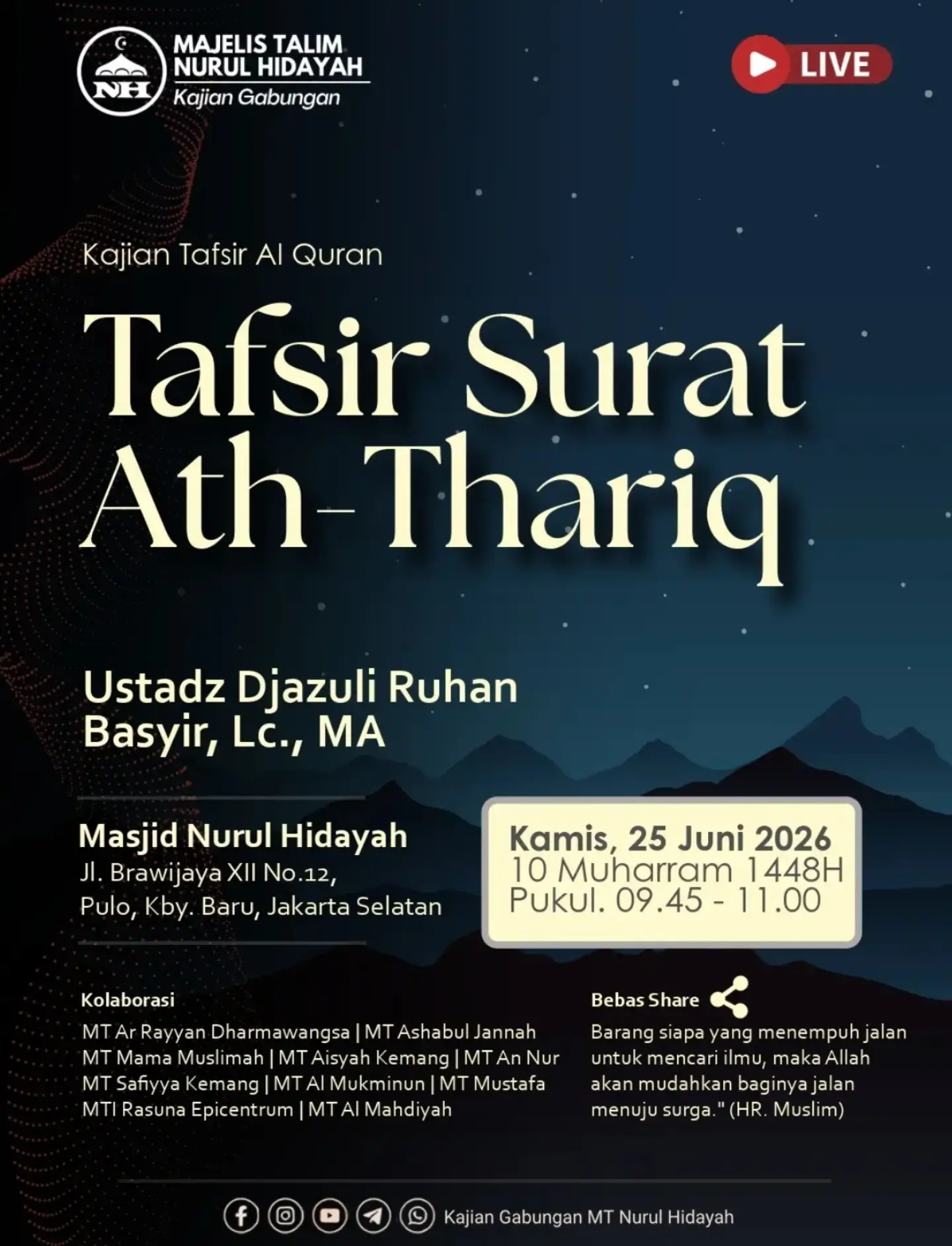 Tafsir Surat Ath-Thariq