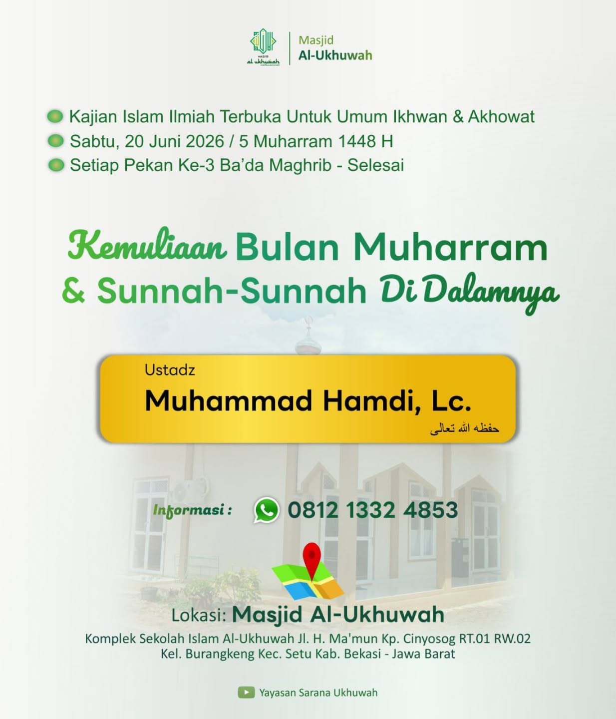 Kemuliaan Bulan Muharram & Sunnah-Sunnah Di Dalamnya