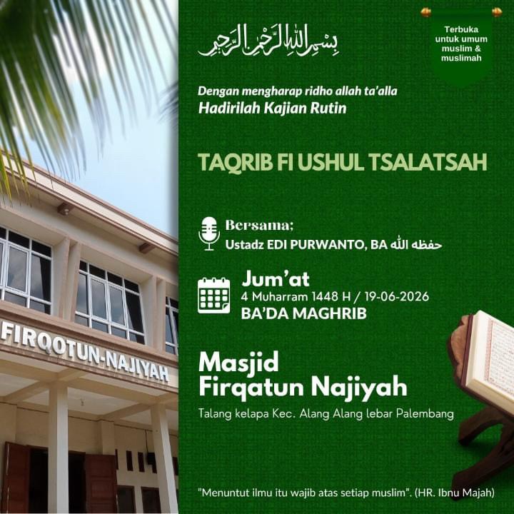 TAQRIB FI USHUL TSALATSAH