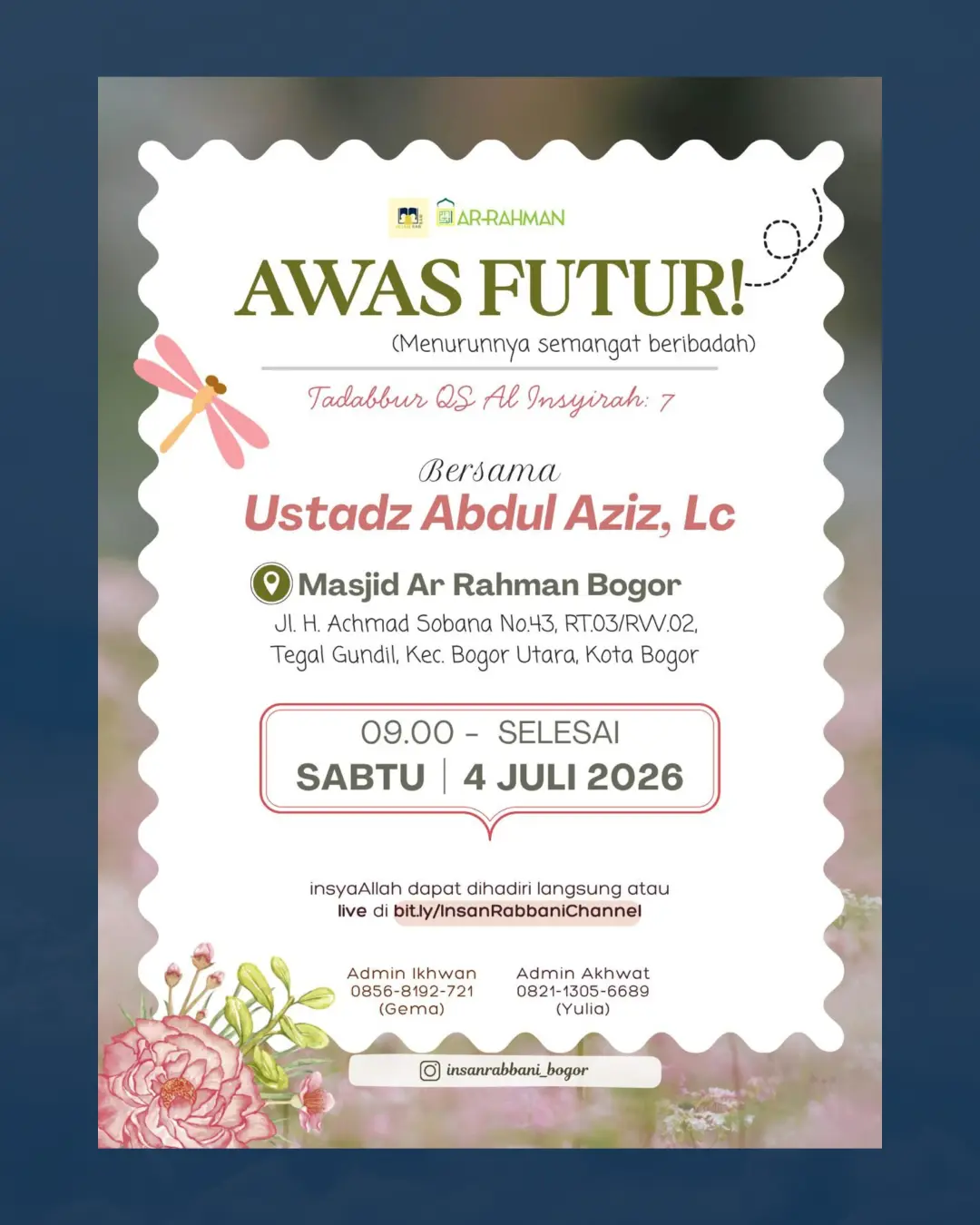 AWAS FUTUR! (Menurunnya semangat beribadah)