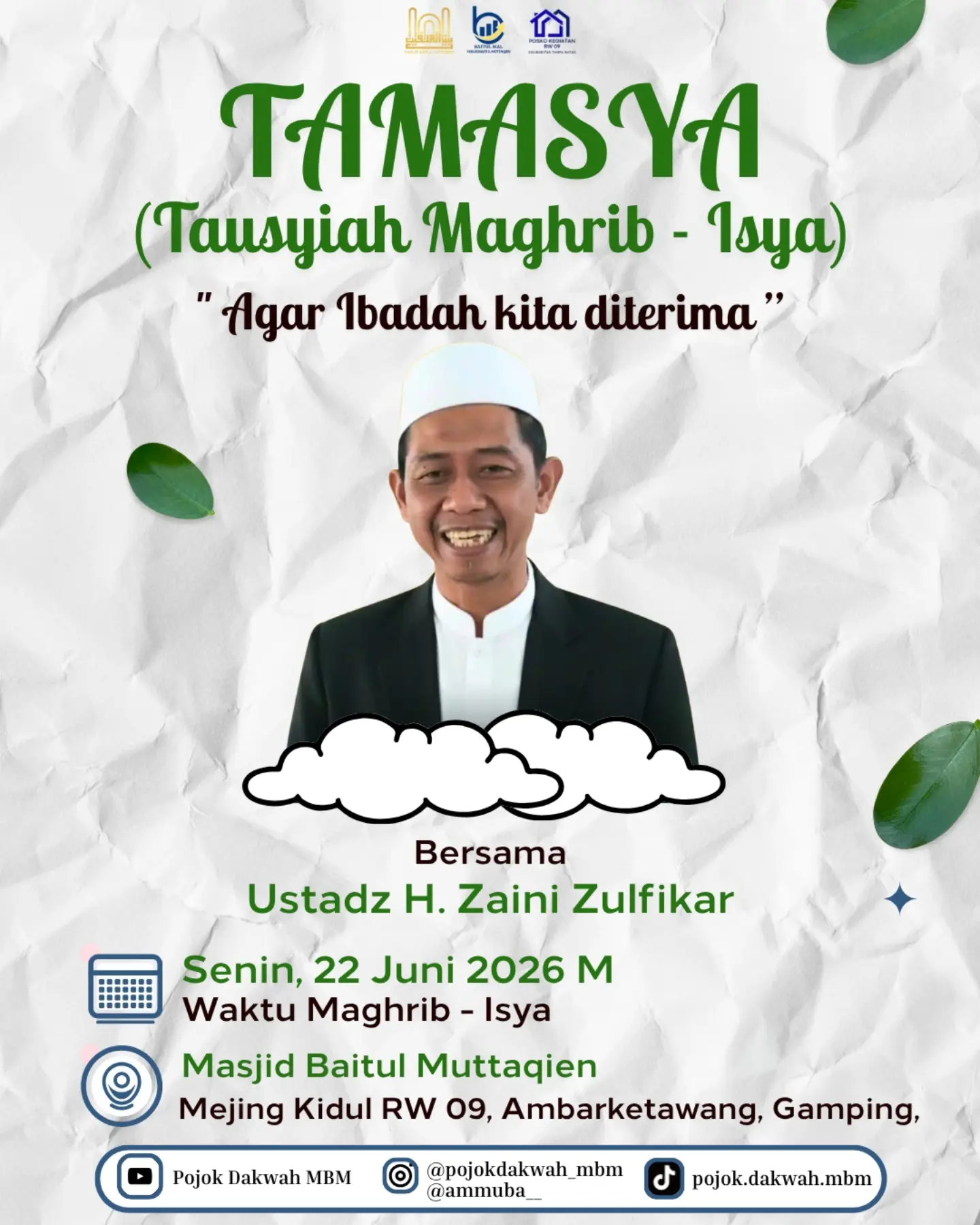 Agar Ibadah Kita Diterima