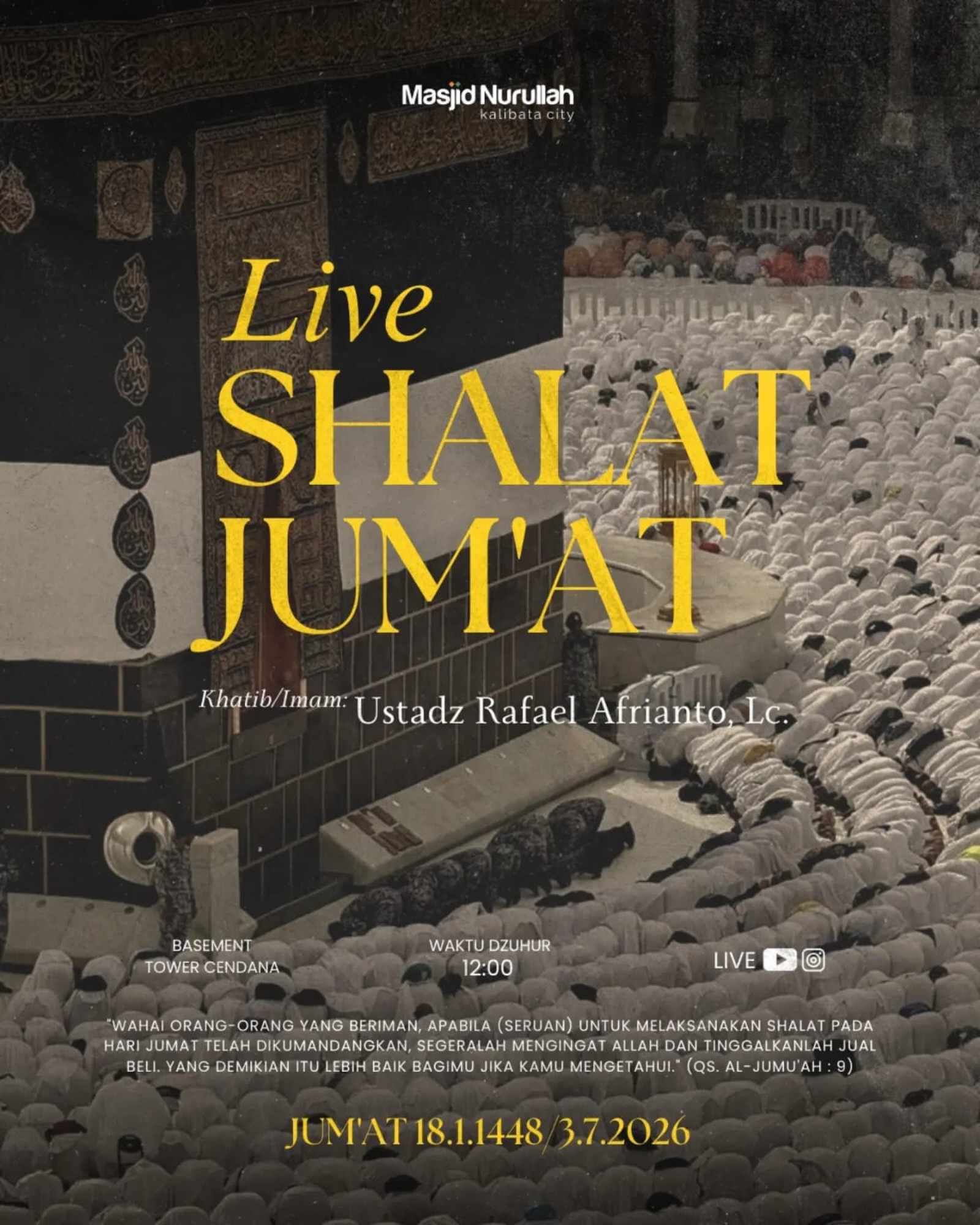 Live Shalat Jum'at