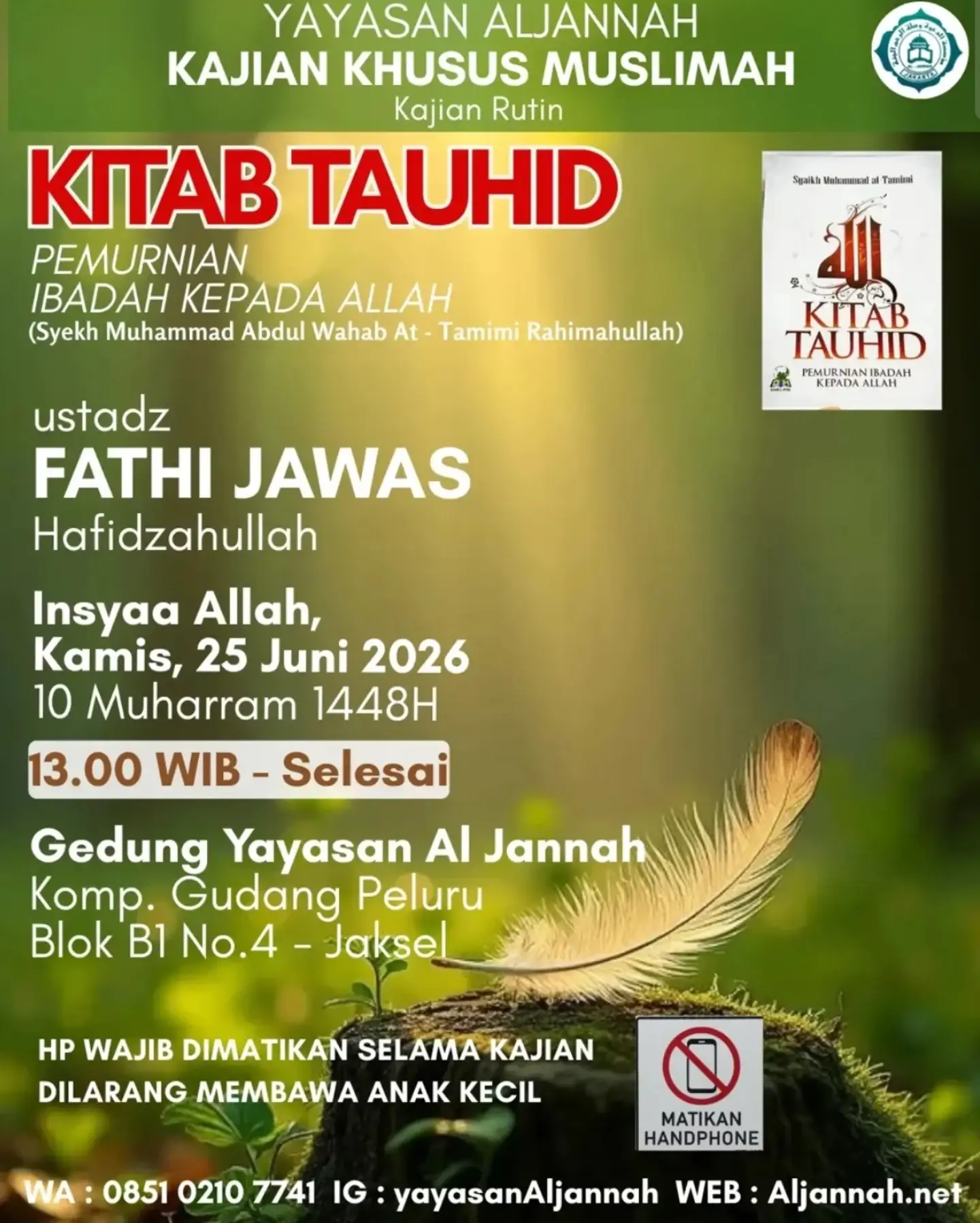 Kitab Tauhid: Pemurnian Ibadah Kepada Allah