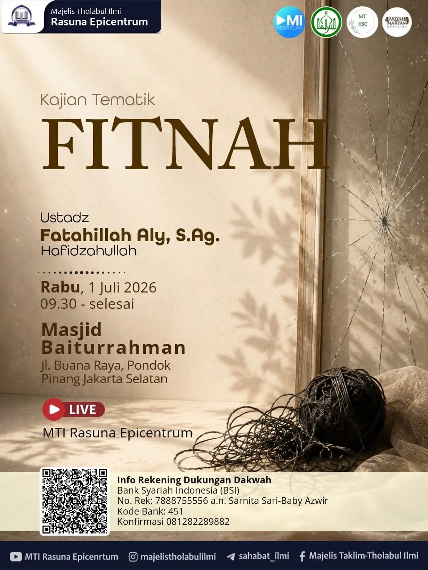 Kajian Tematik FITNAH