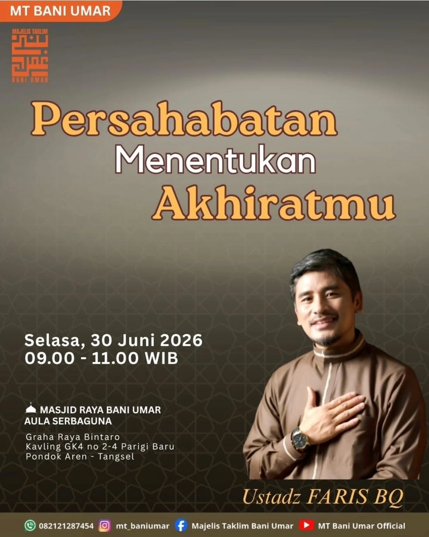 Persahabatan Menentukan Akhiratmu