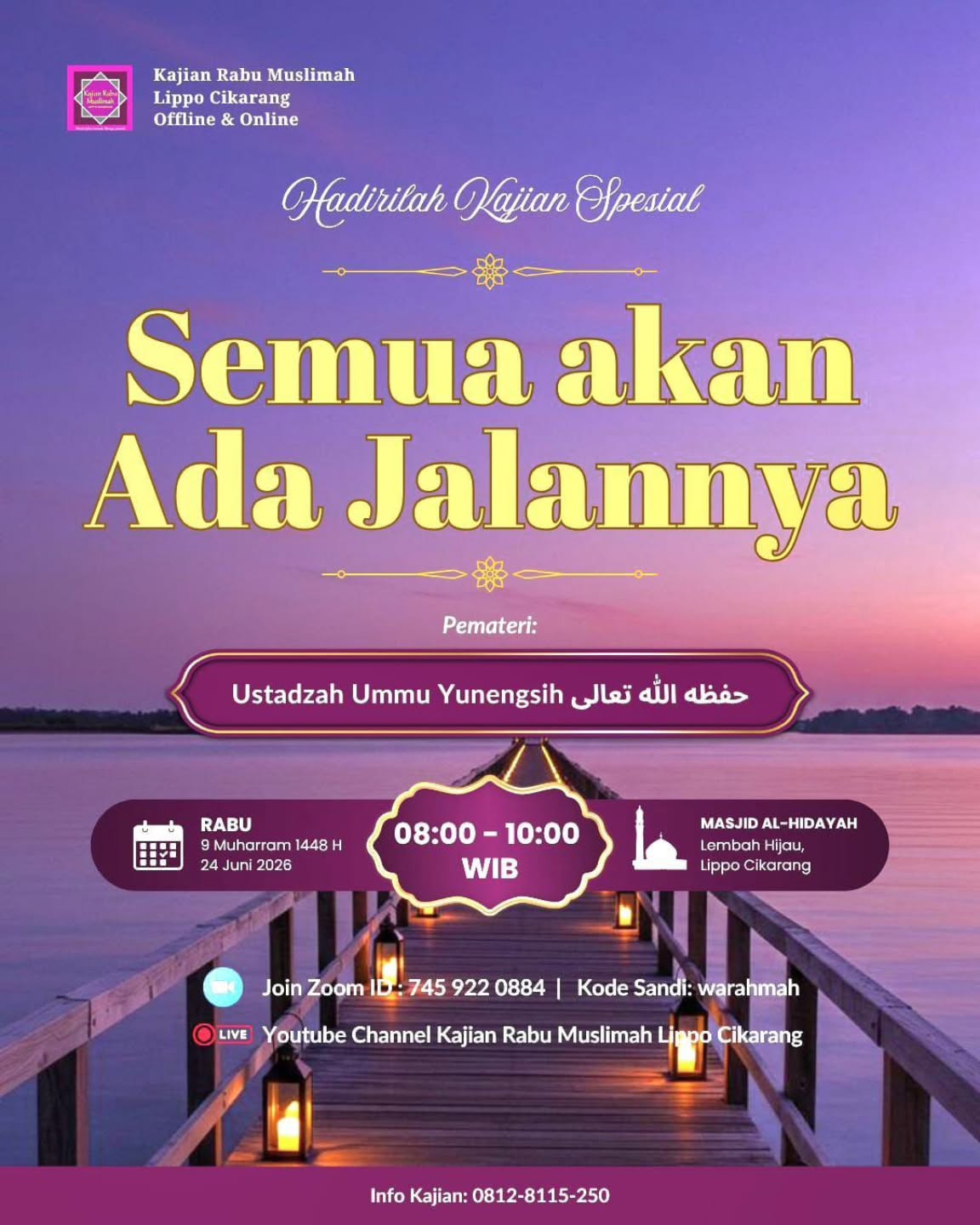 Hadirilah Kajian Spesial