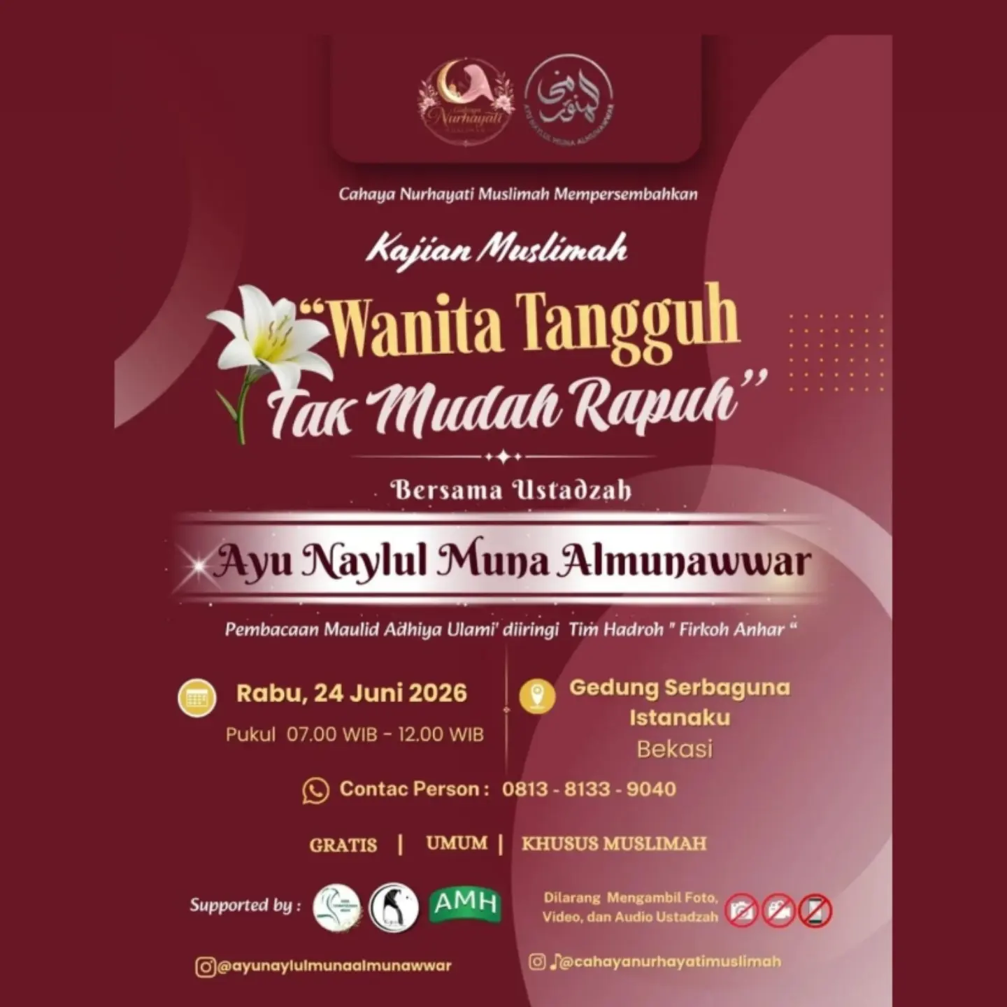 Wanita Tangguh Tak Mudah Rapuh