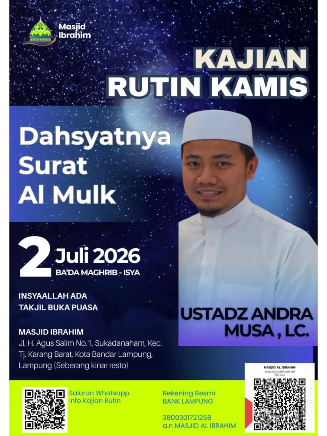 Dahsyatnya Surat Al Mulk