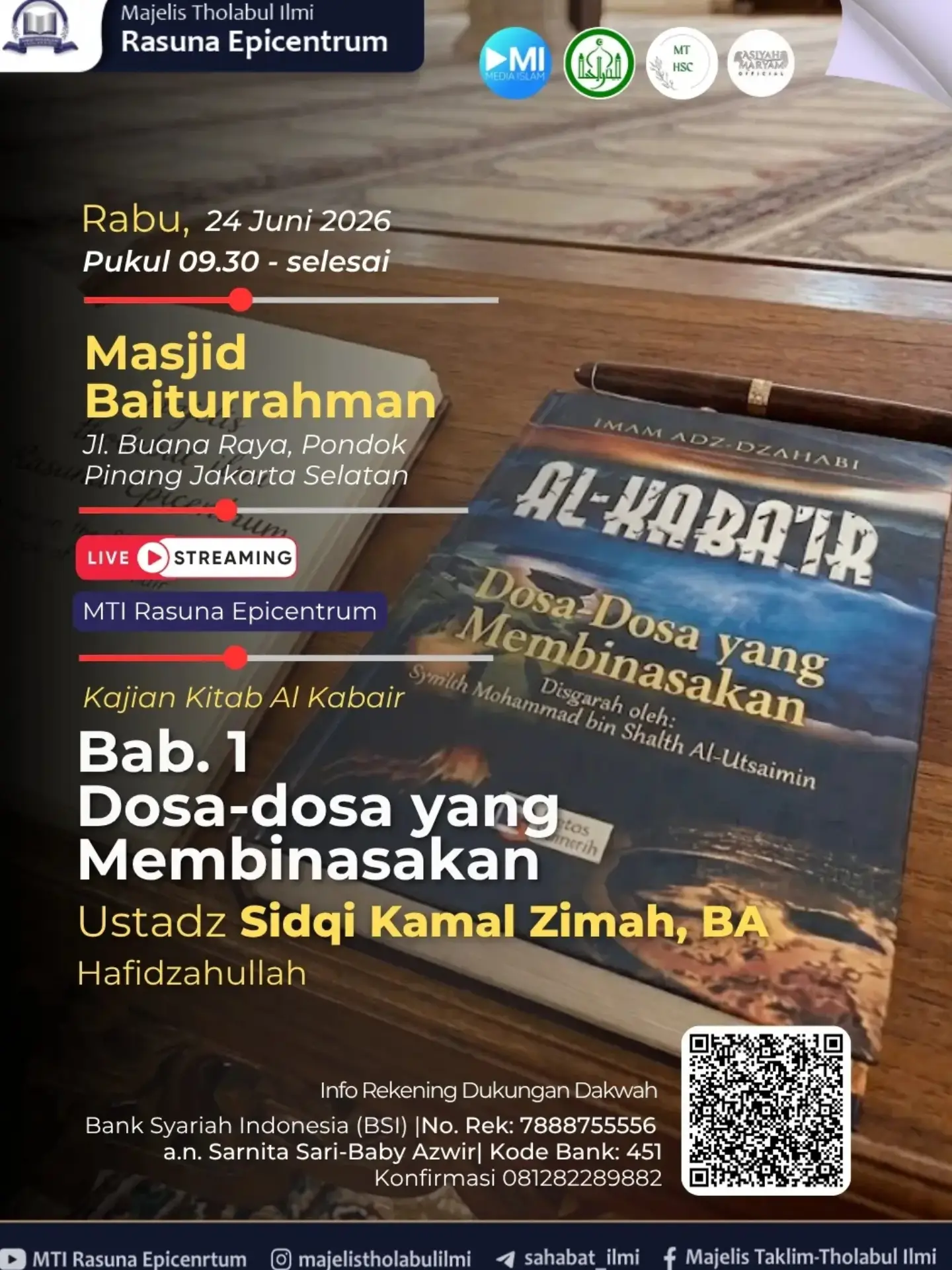 Dosa-Dosa yang Membinasakan