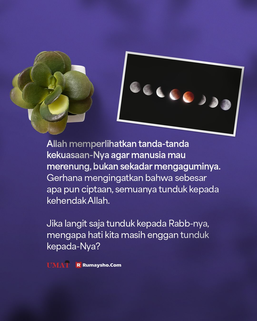 Gerhana: Tanda Kekuasaan Allah