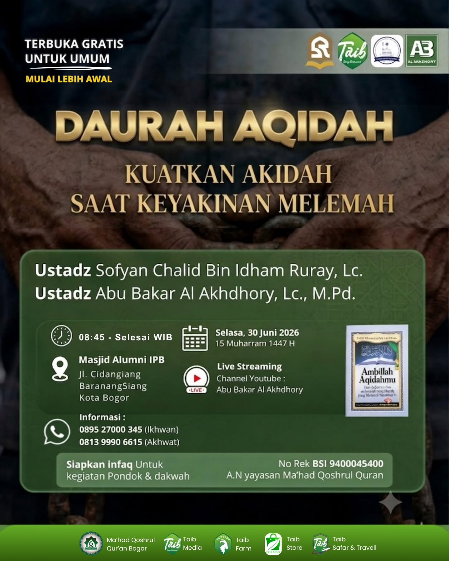 KAJIAN DAUROH AQIDAH
