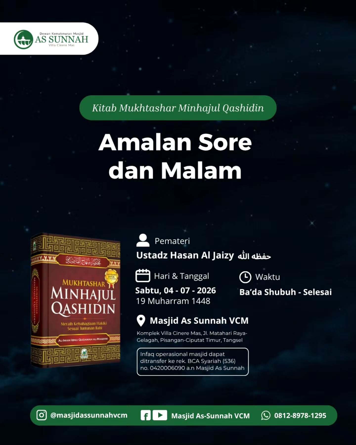 Amalan Sore dan Malam