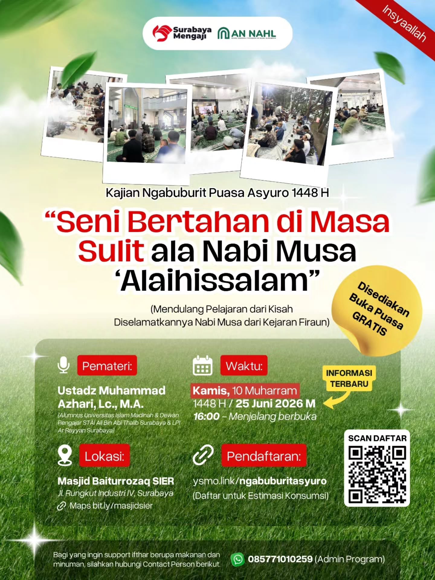 Seni Bertahan di Masa Sulit ala Nabi Musa 'Alaihissalam' (Mendulang Pelajaran dari Kisah Diselamatkannya Nabi Musa dari Kejaran Firaun)
