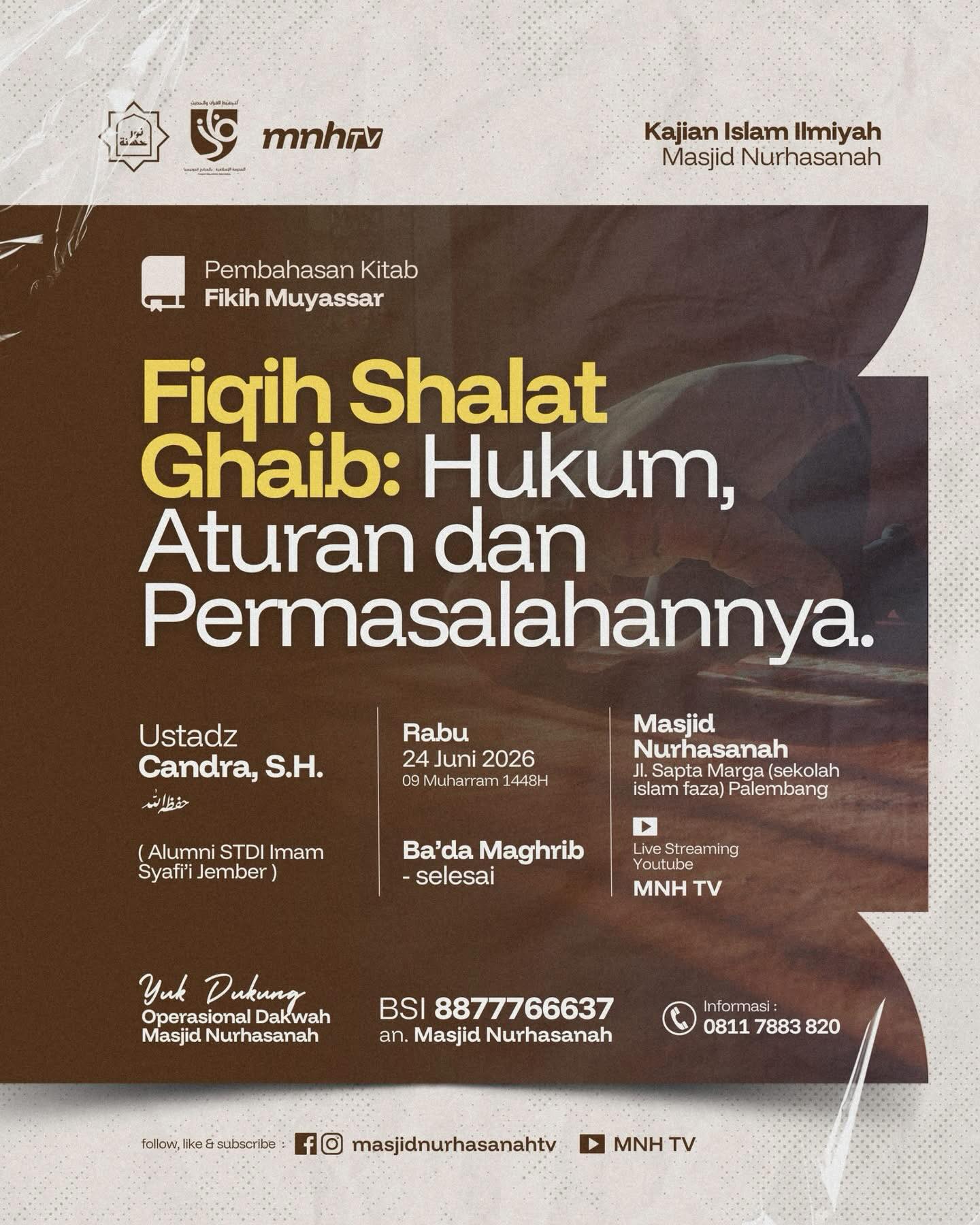 Fiqih Shalat Ghaib: Hukum, Aturan dan Permasalahannya.