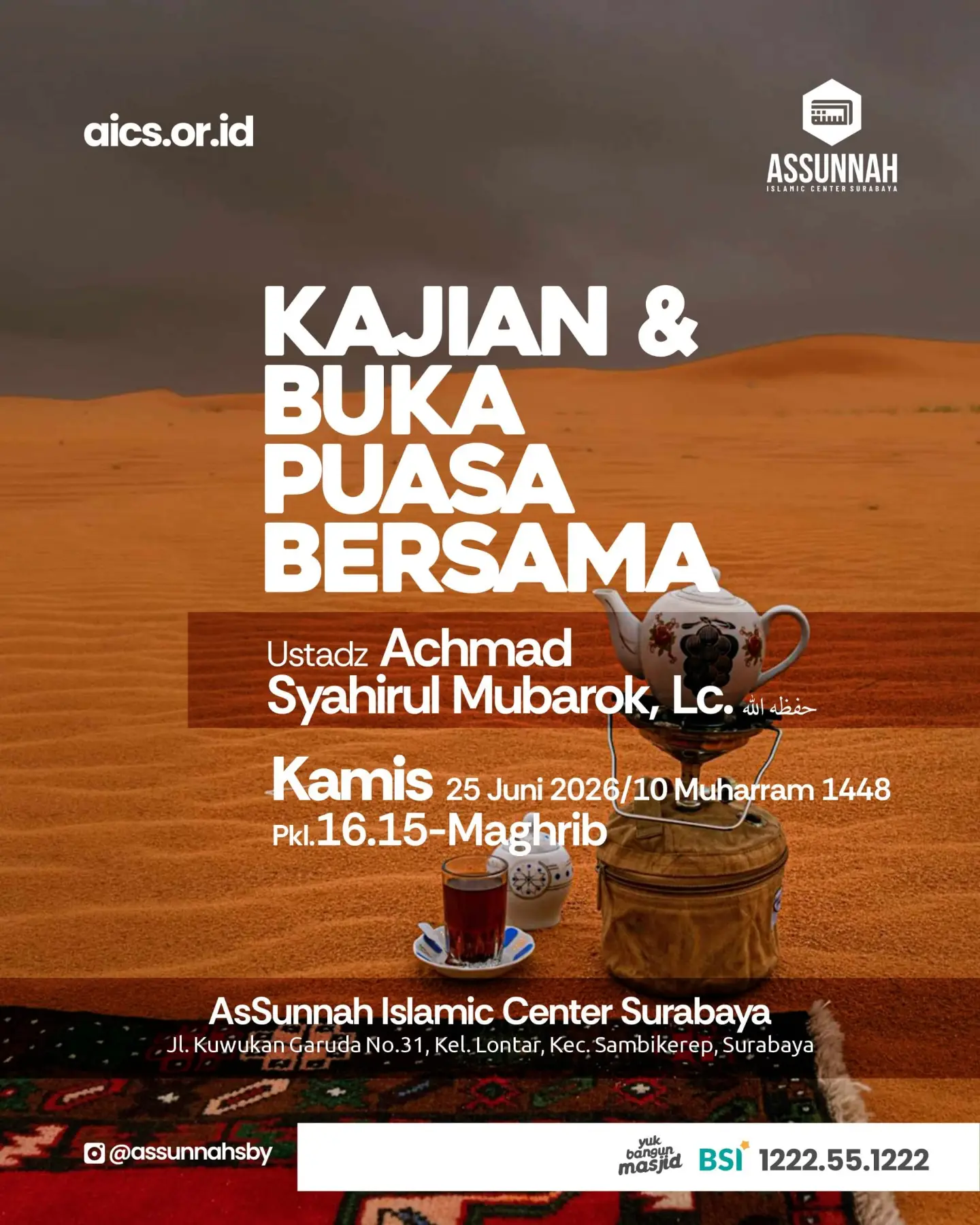 Kajian & Buka Puasa Bersama