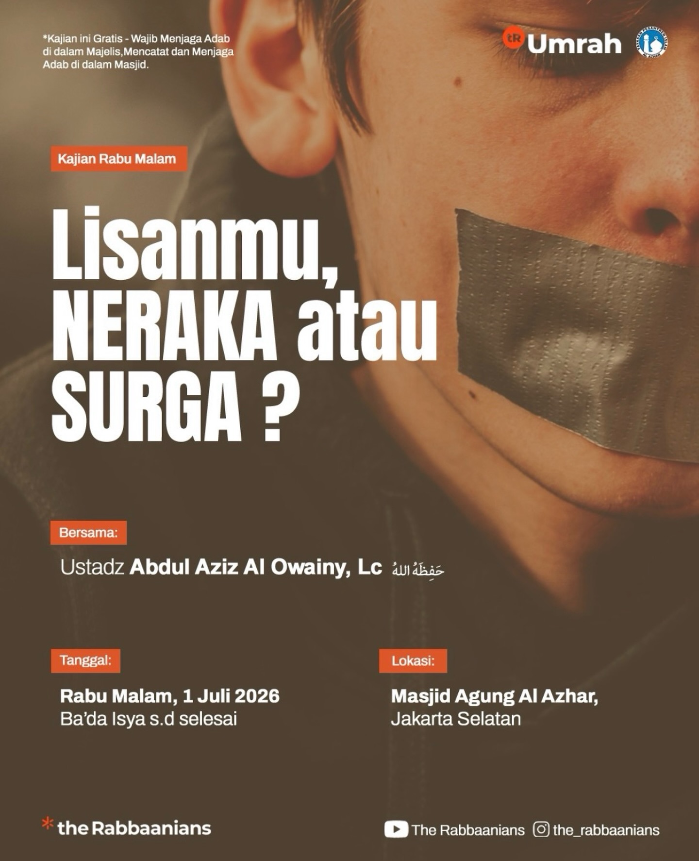 Lisanmu, Neraka atau Surga?