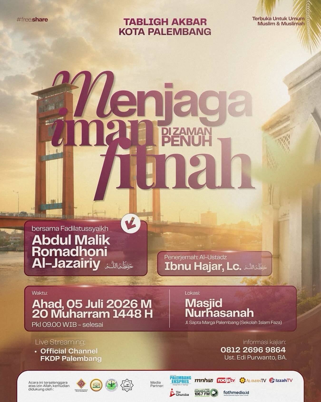 Menjaga iman di zaman penuh fitnah