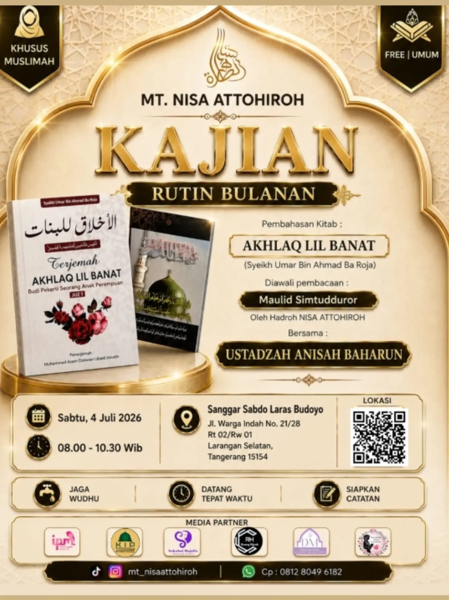 Pembahasan Kitab Akhlaq Lil Banat