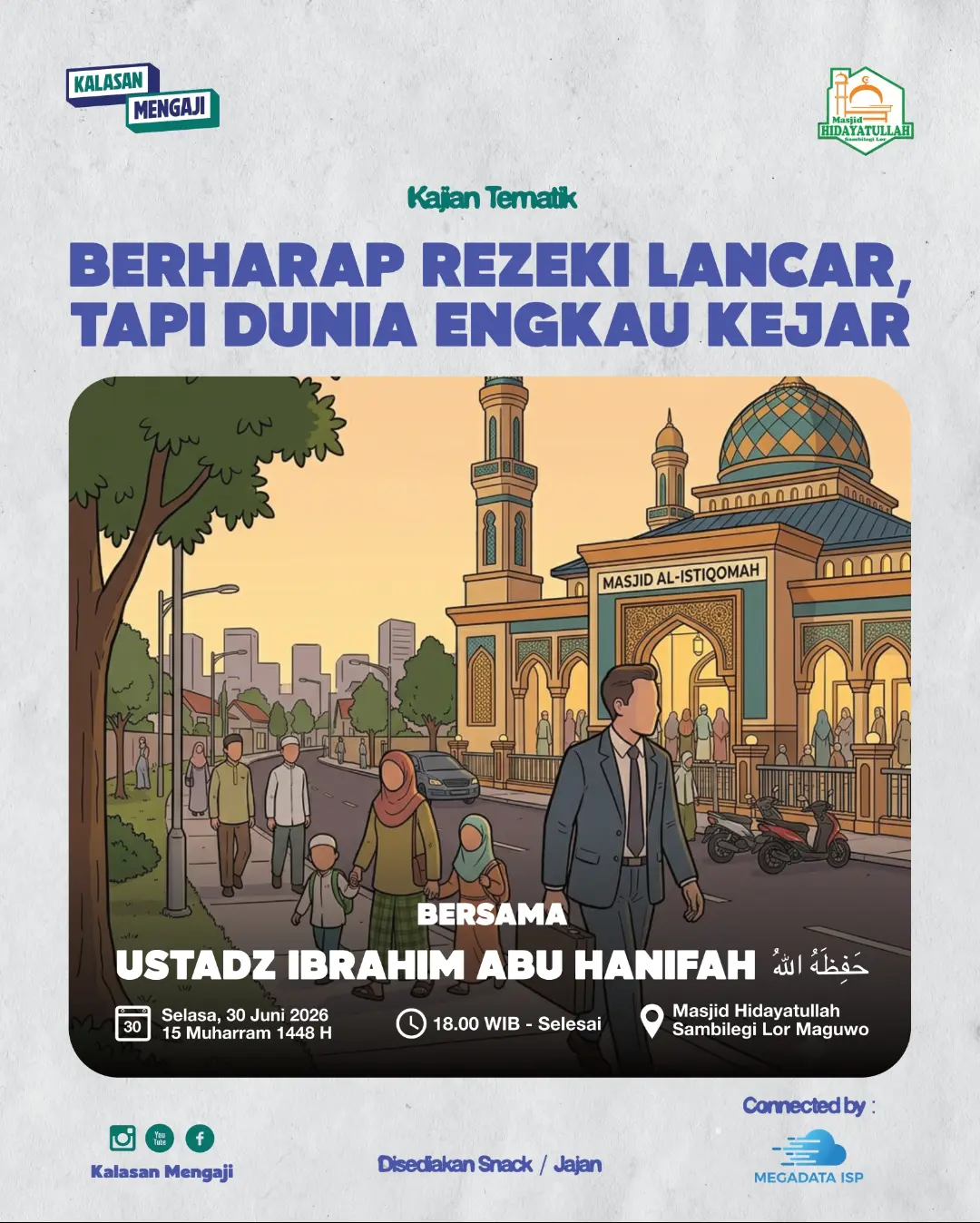 Berharap Rezeki Lancar, Tapi Dunia Engkau Kejar