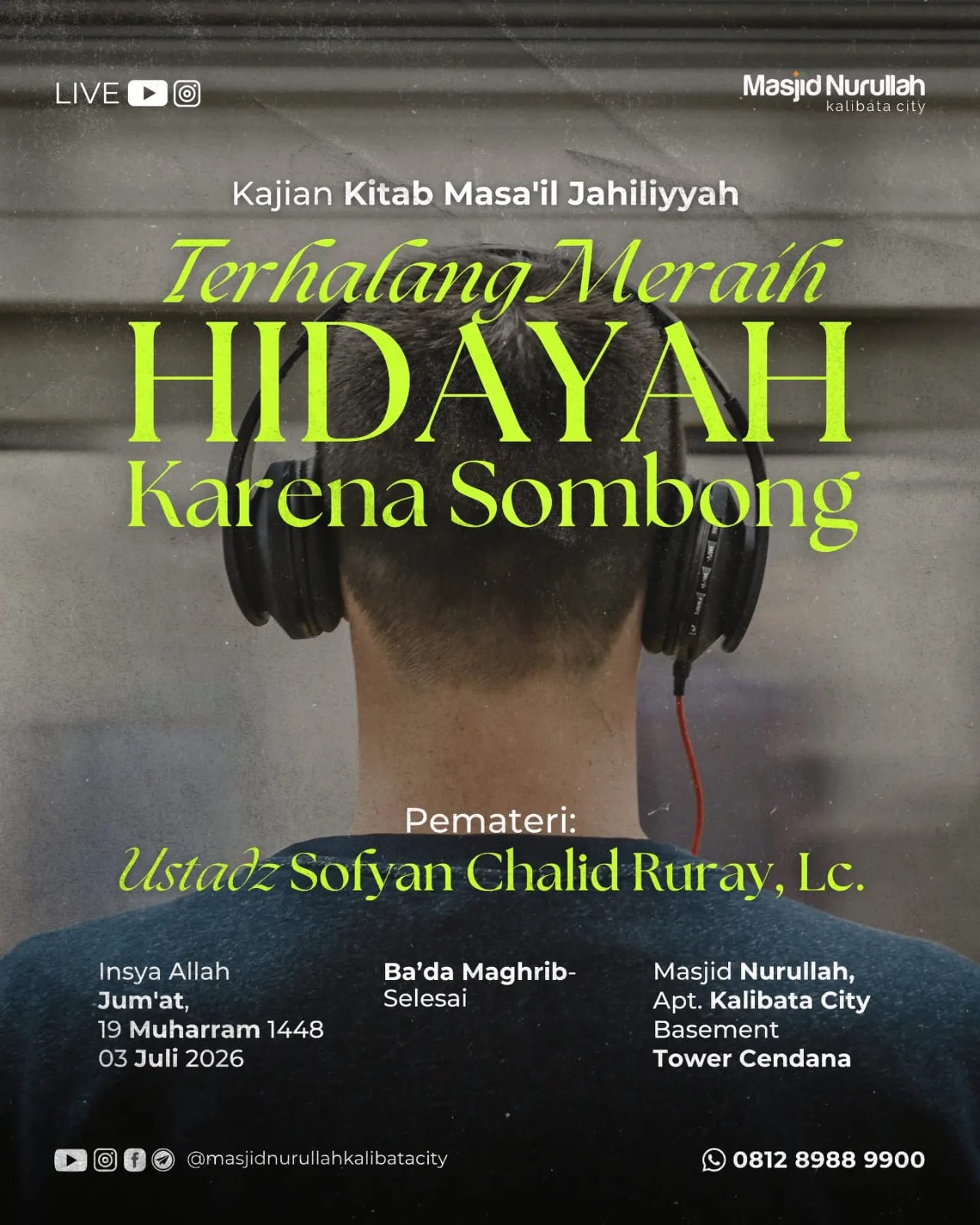 Terhalang Meraih HIDAYAH Karena Sombong