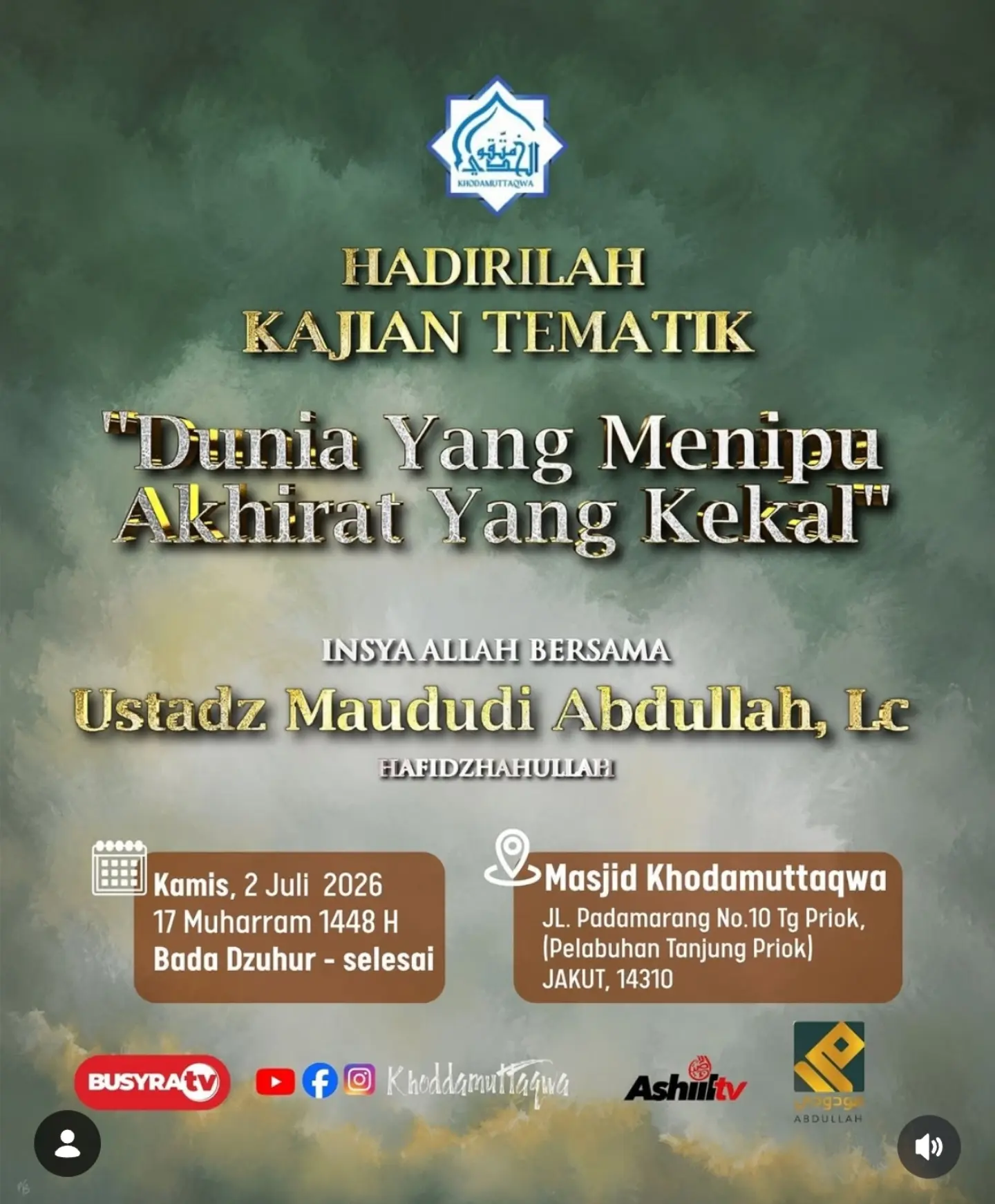 Dunia Yang Menipu Akhirat Yang Kekal