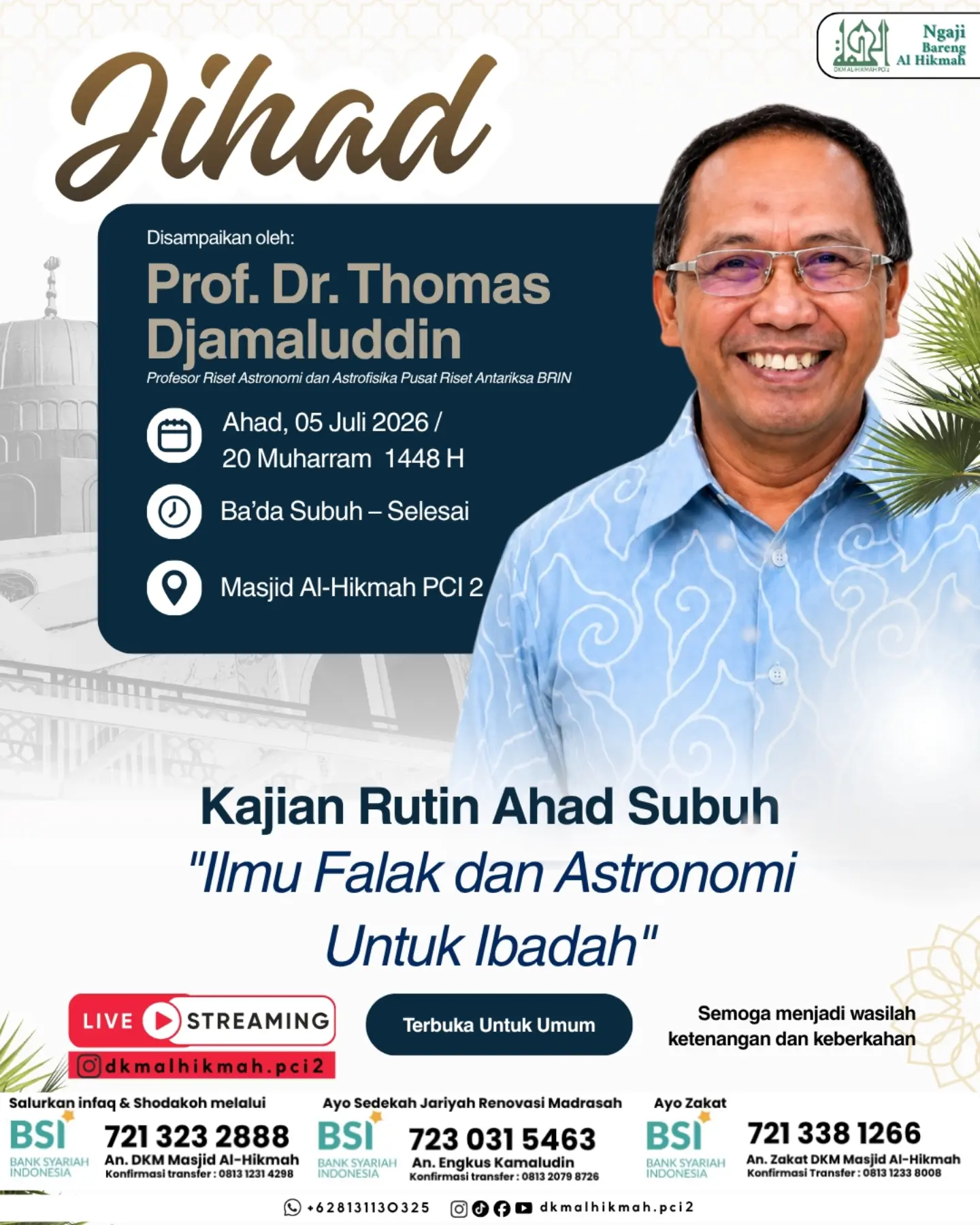 Ilmu Falak dan Astronomi untuk Ibadah