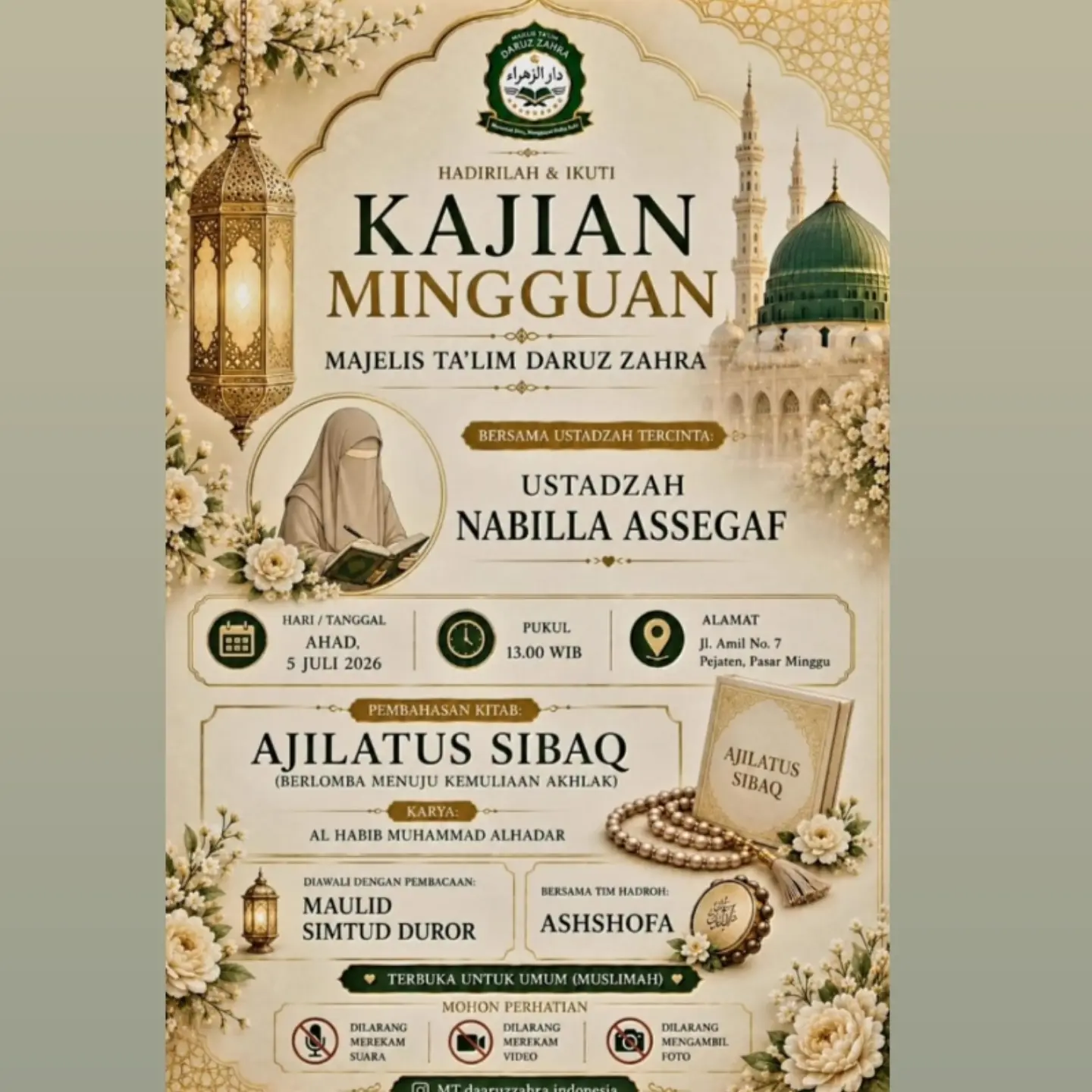Kajian Mingguan Muslimah