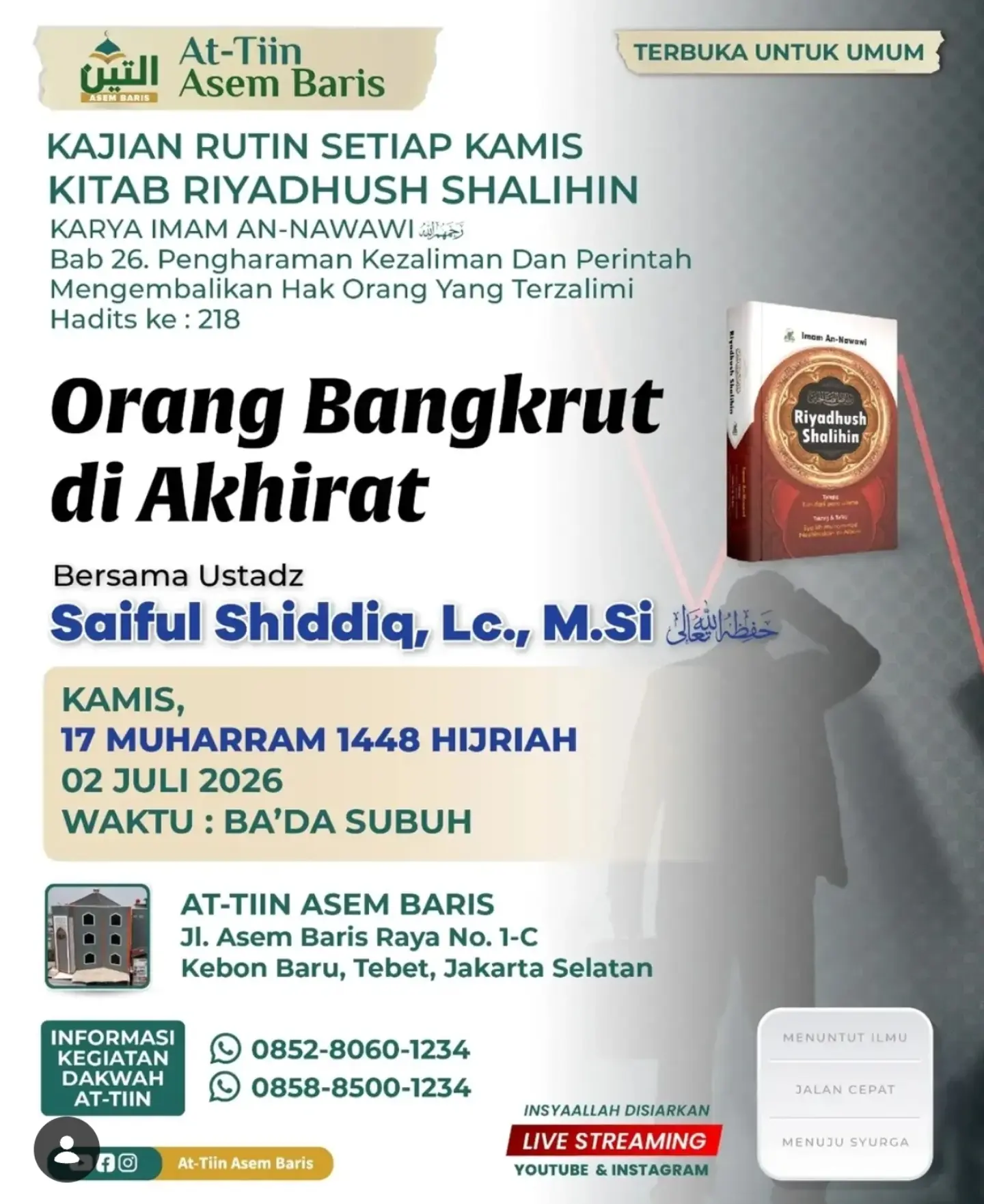 Orang Bangkrut di Akhirat