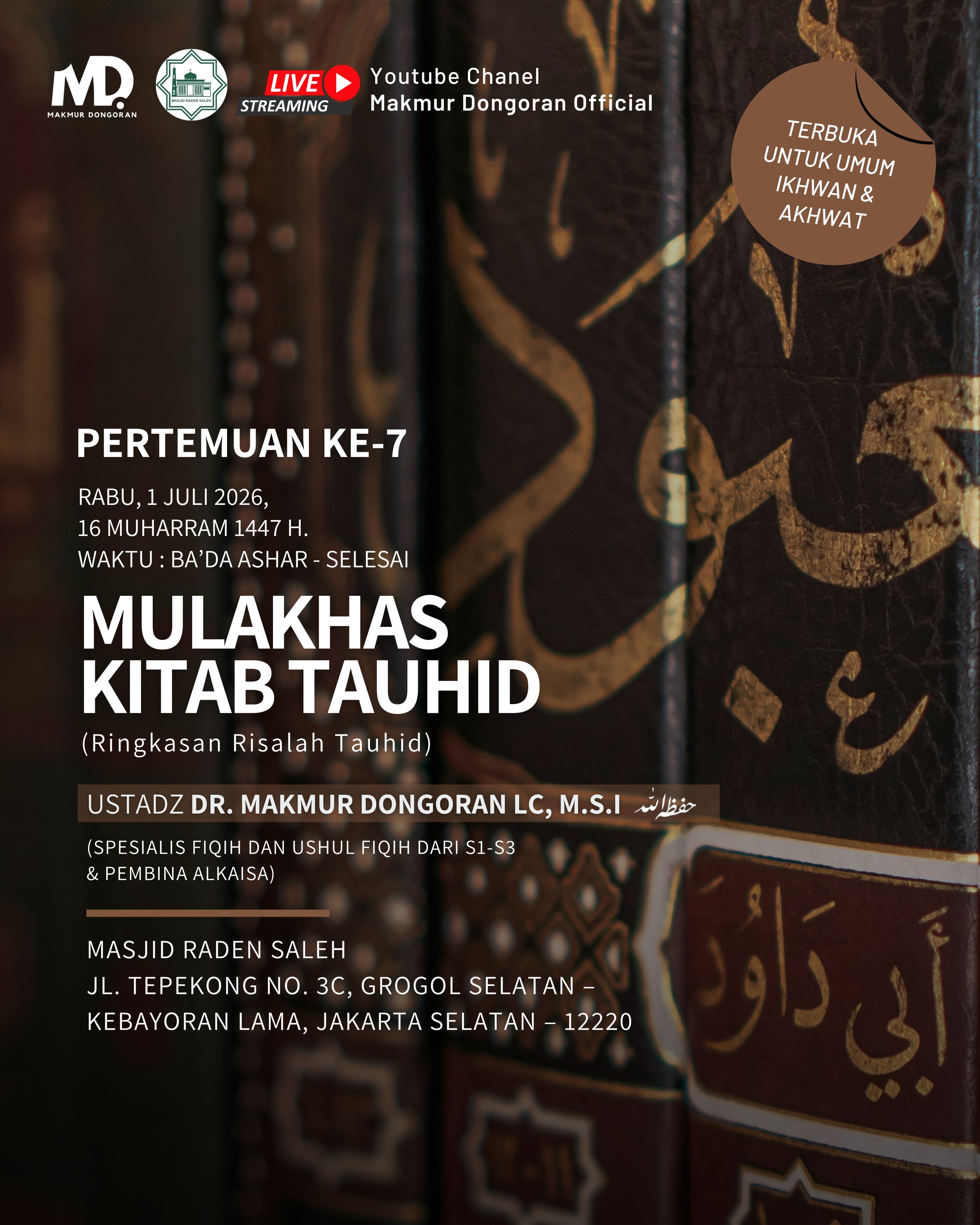 Mulakhas Kitab Tauhid (Ringkasan Risalah Tauhid)