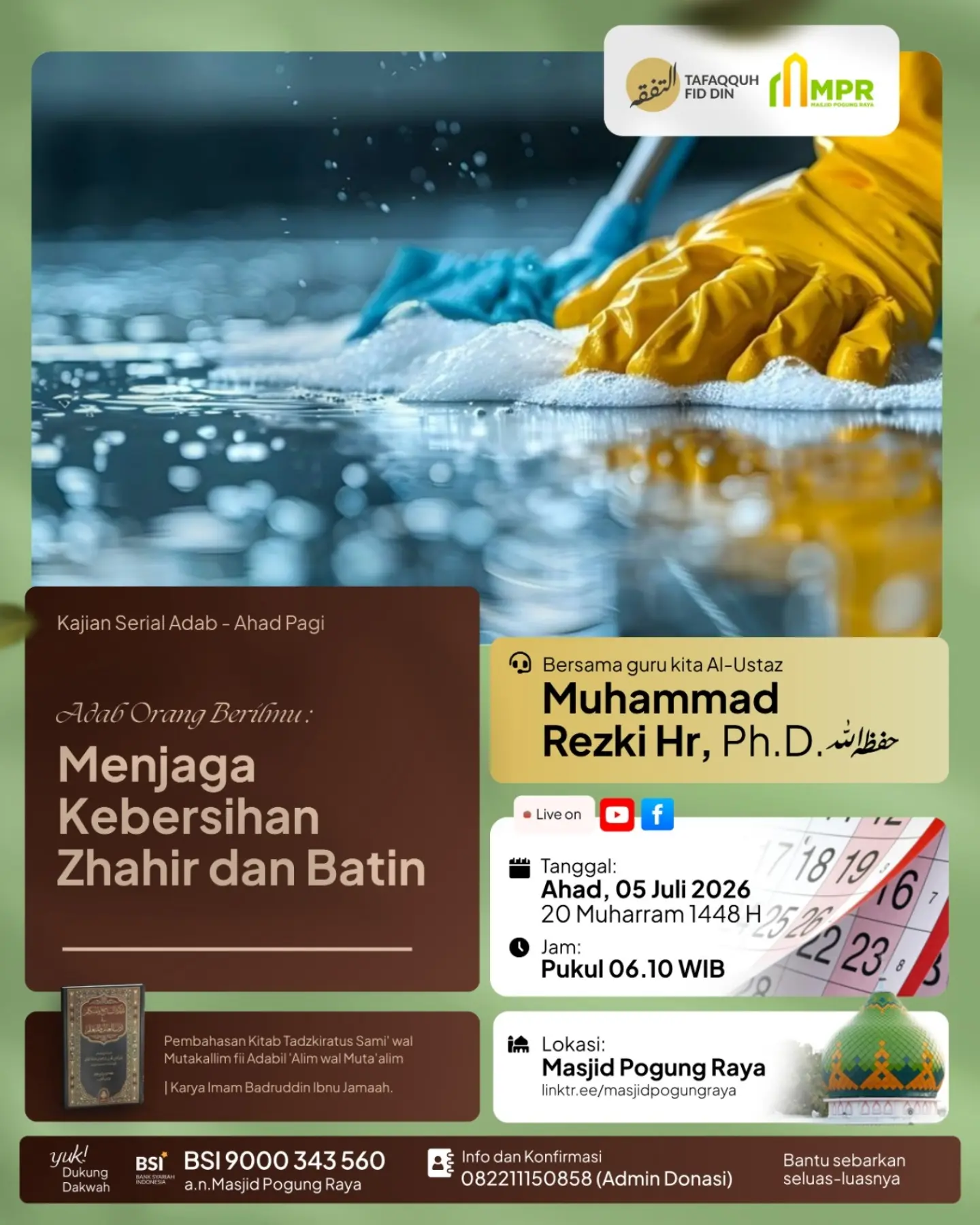 Kajian Serial Adab - Ahad Pagi