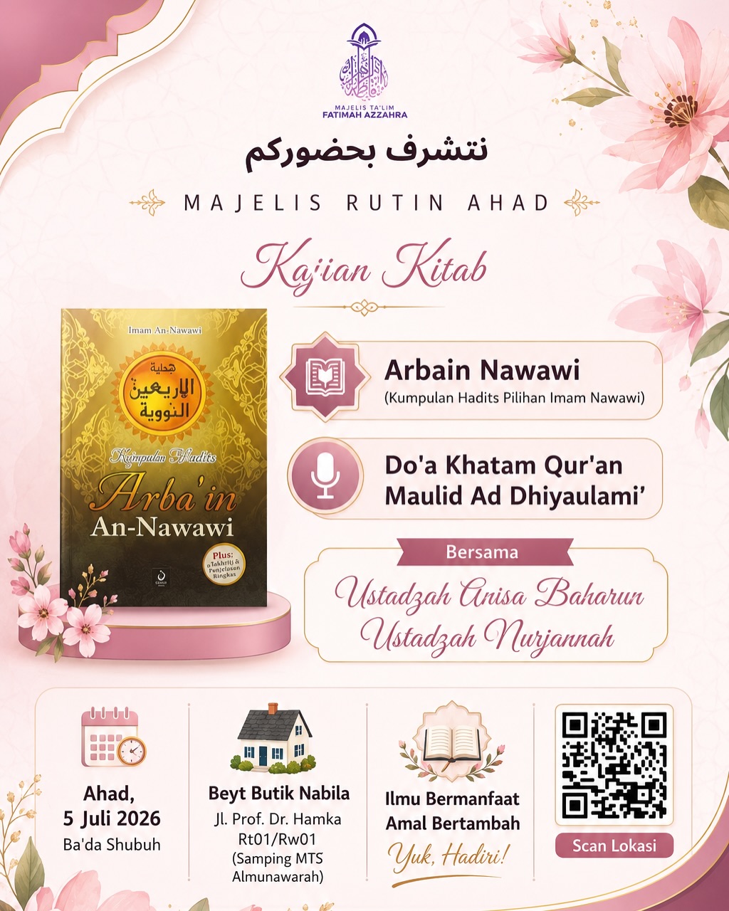 Kajian Kitab Arba'in An-Nawawi
