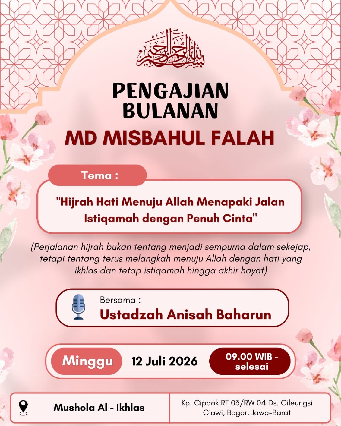 Hijrah Hati Menuju Allah Menapaki Jalan Istiqamah dengan Penuh Cinta