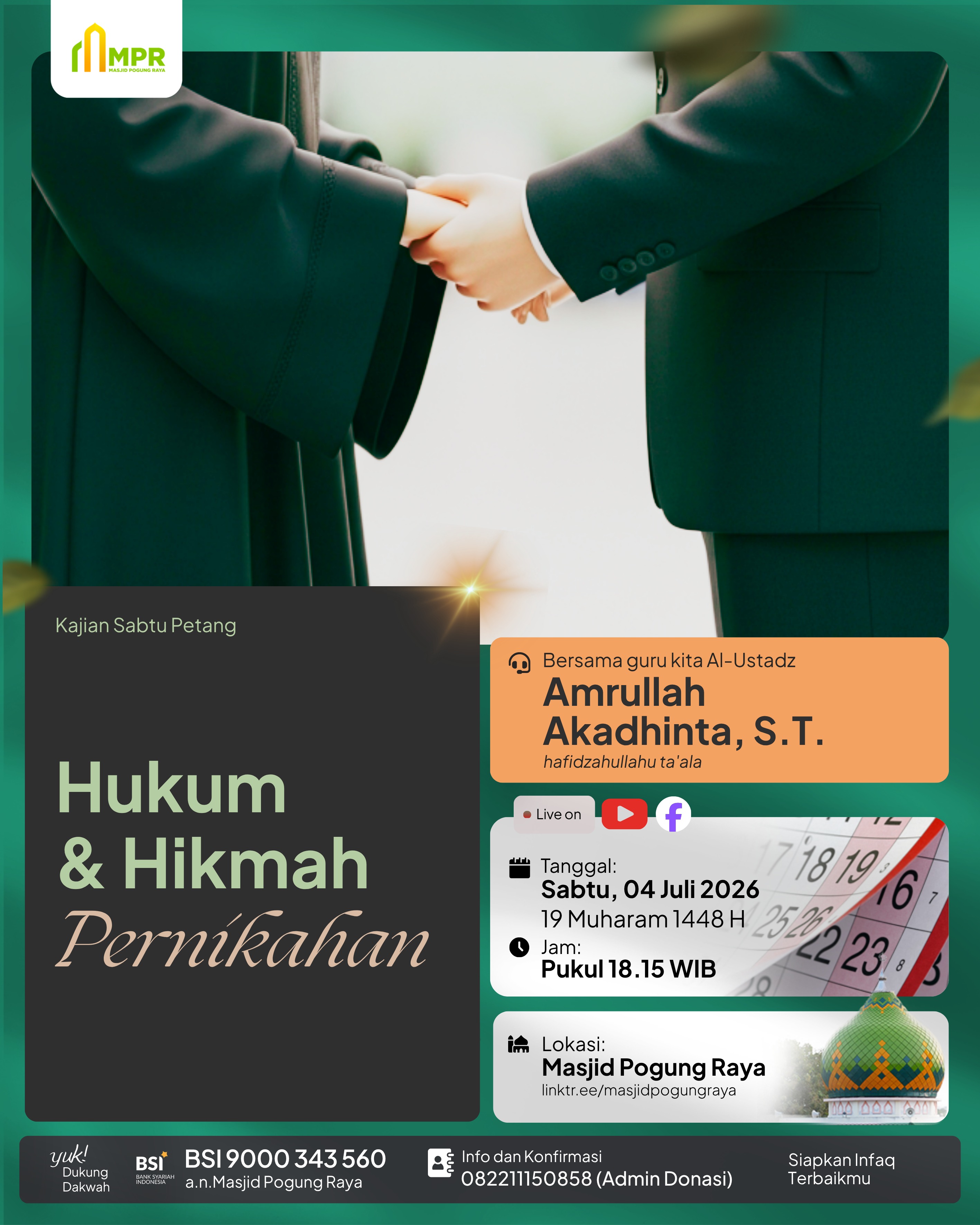 Hukum & Hikmah Pernikahan