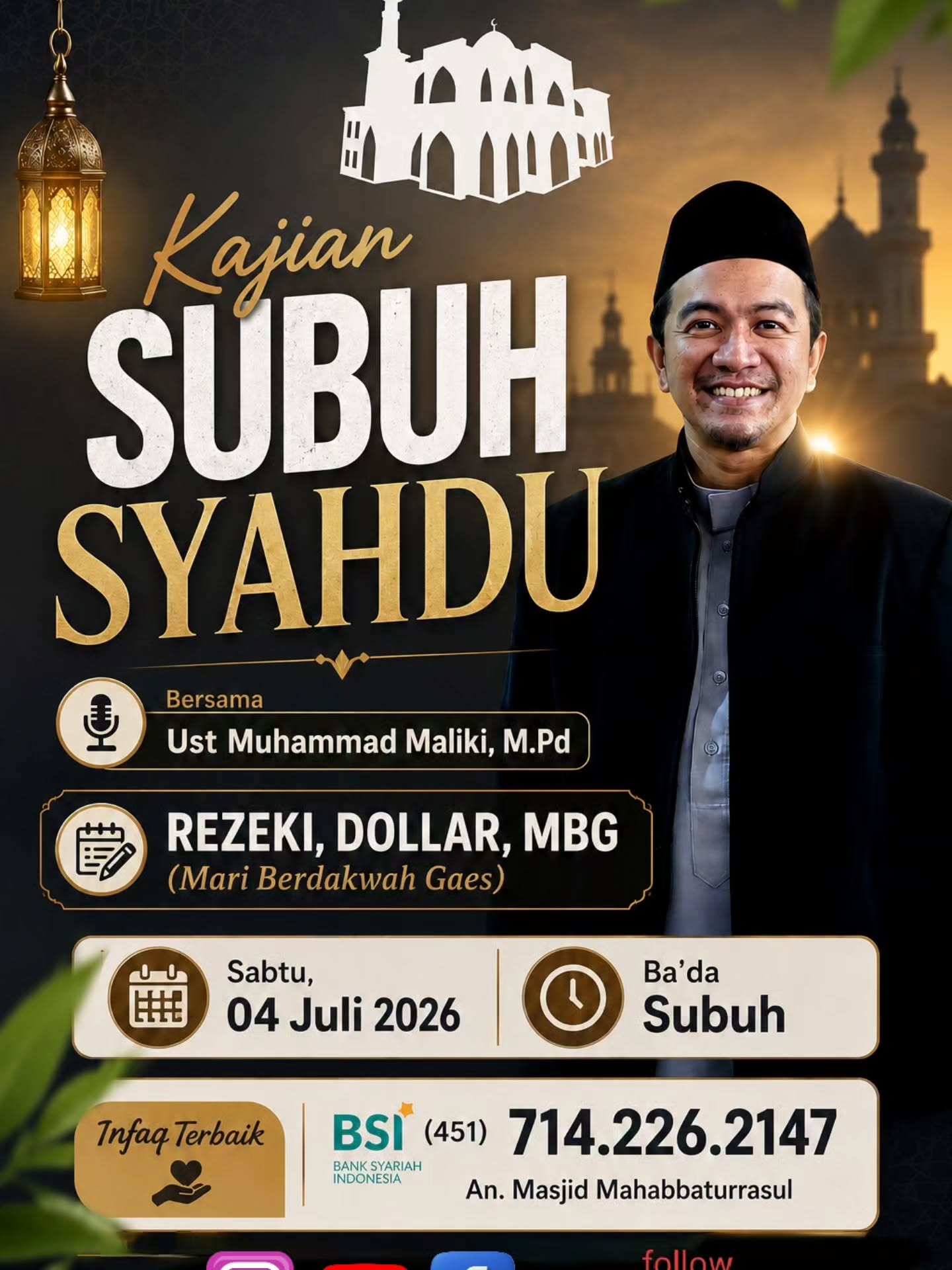 Kajian Subuh Syahdu