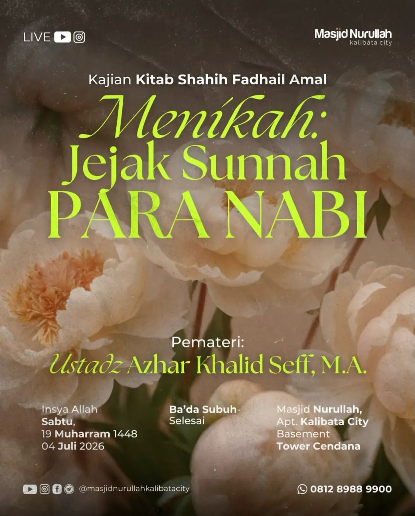 Menikah: Jejak Sunnah Para Nabi