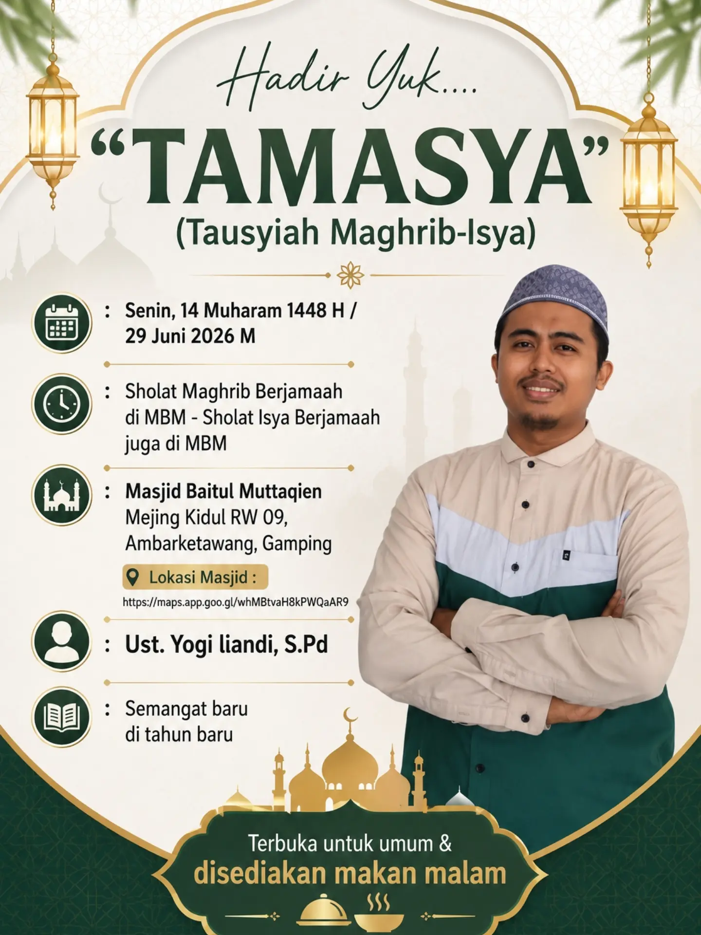 TAMASYA (Tausyiah Maghrib-Isya) Edisi ke-61