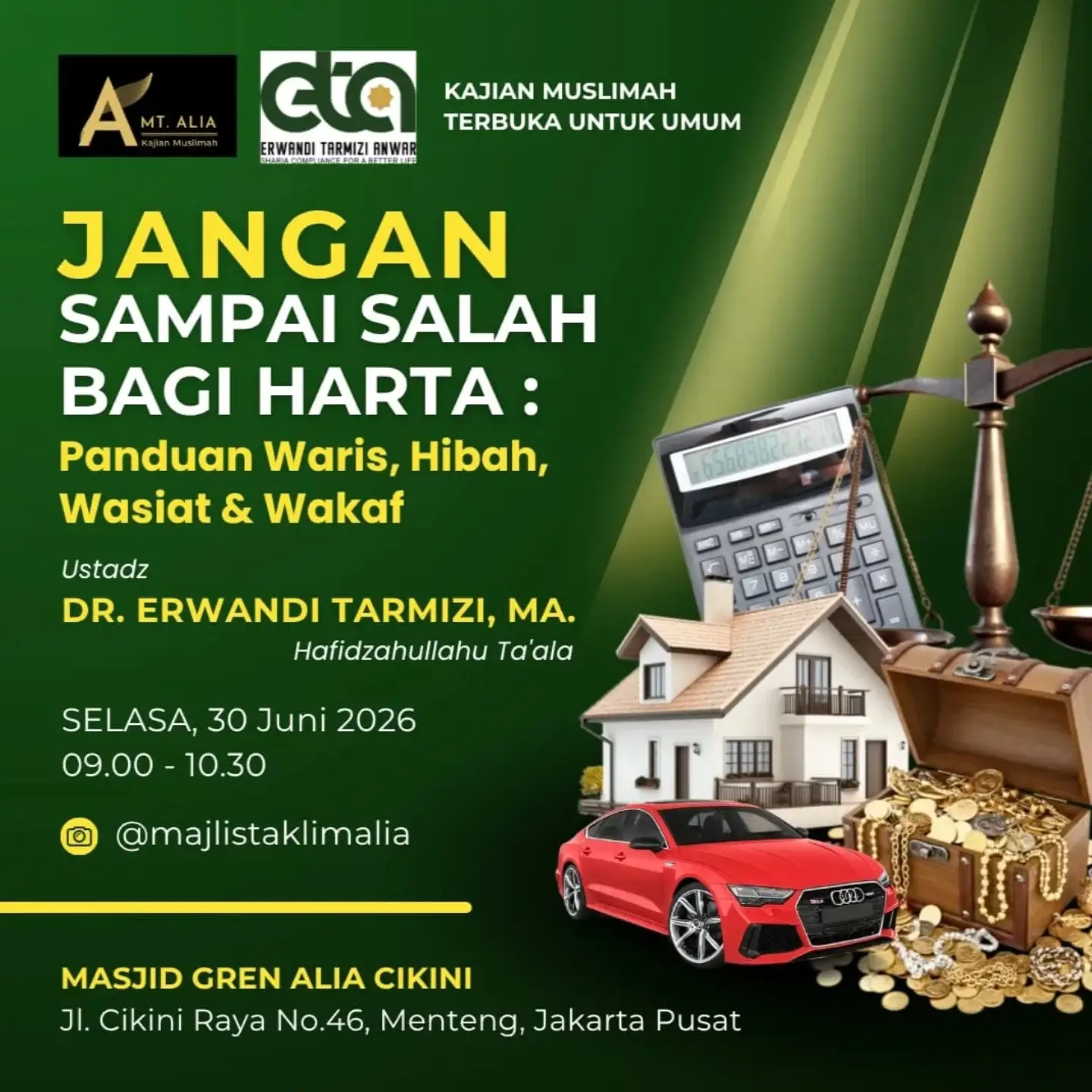JANGAN SAMPAI SALAH BAGI HARTA