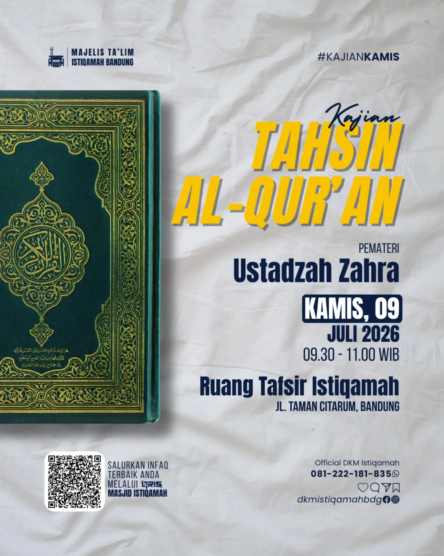 Kajian Tahsin Al-Qur'an
