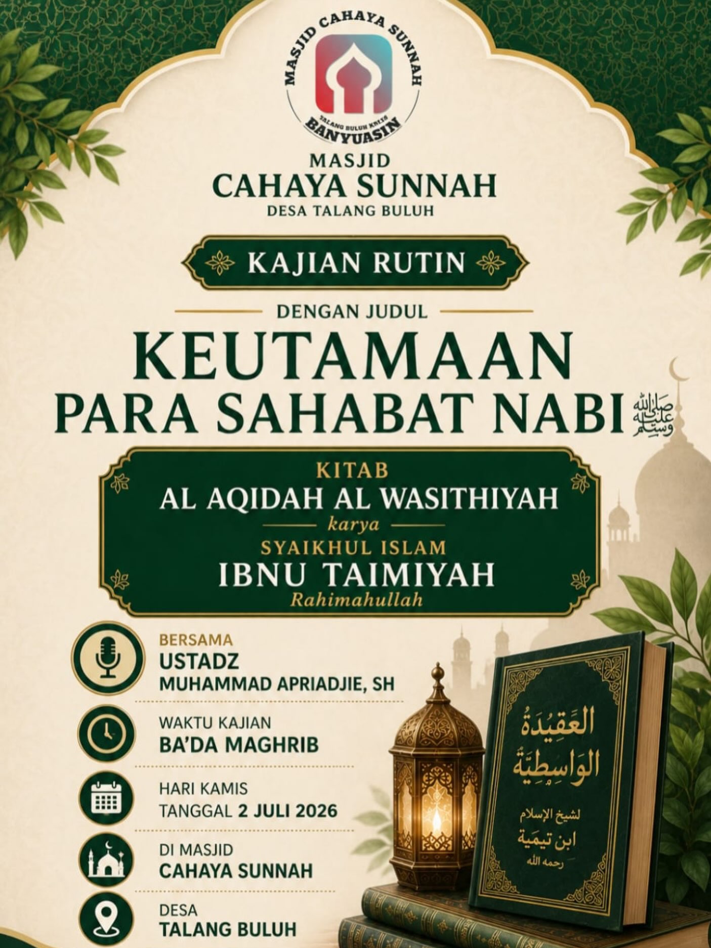 Keutamaan Para Sahabat Nabi