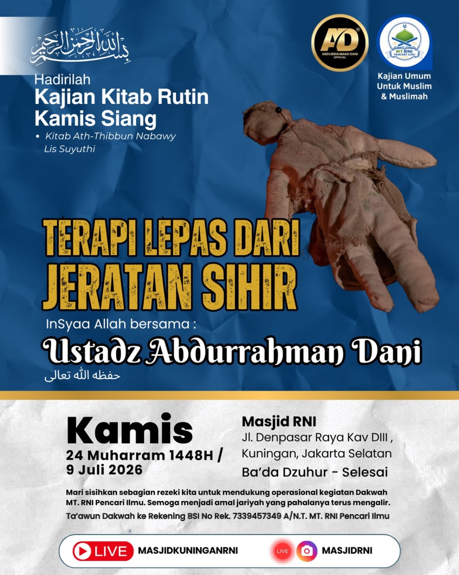 Terapi Lepas Dari Jeratan Sihir