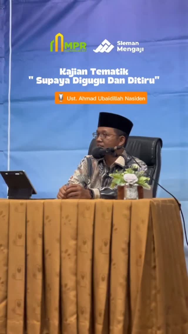Kajian Tematik 'Supaya Digugu Dan Ditiru'
