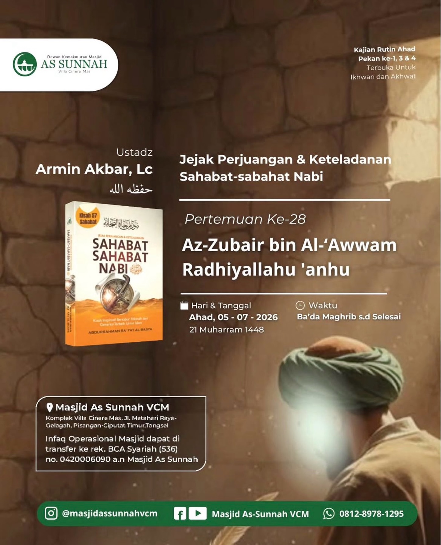 Jejak Perjuangan & Keteladanan Sahabat-sahabat Nabi