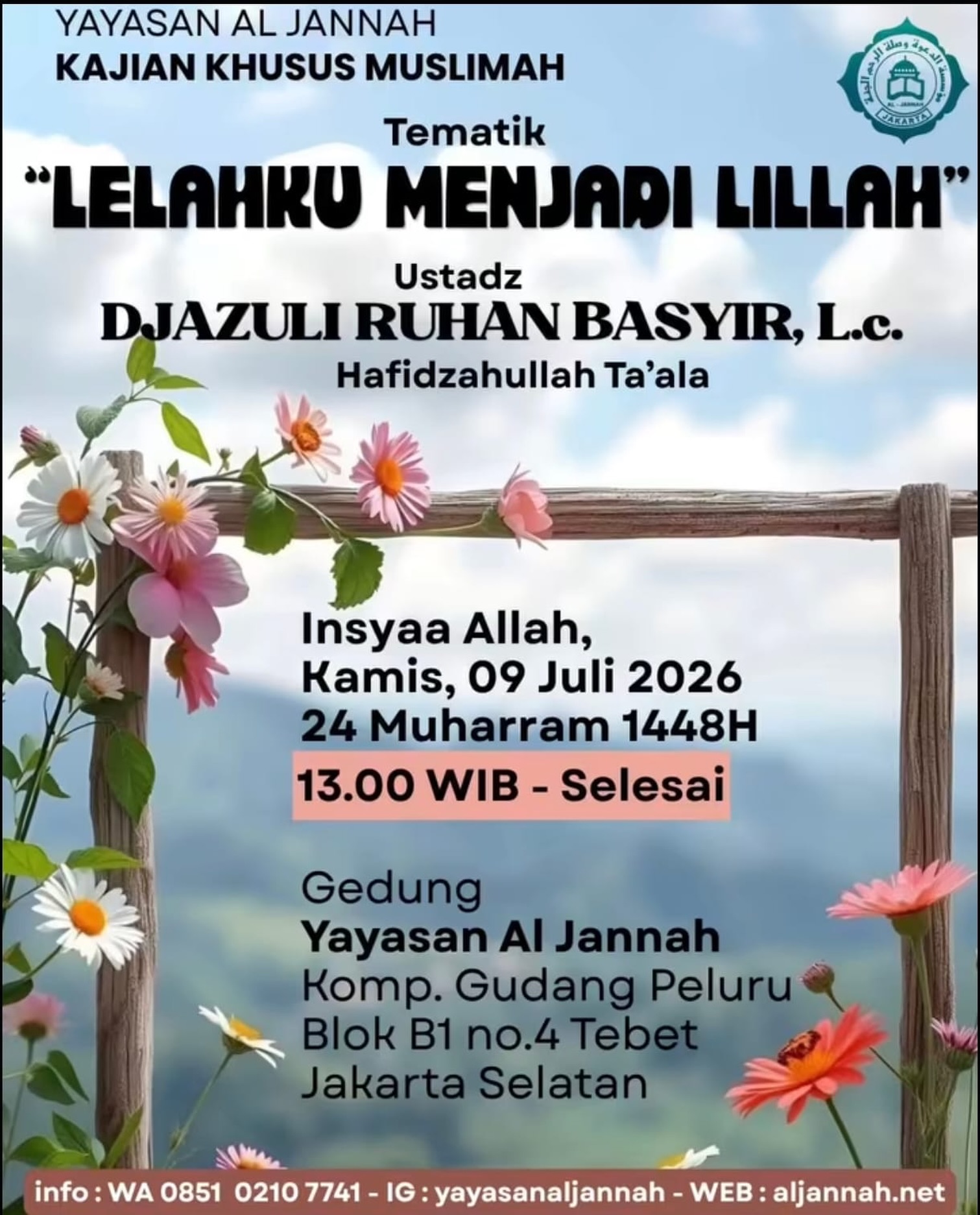 LELAHKU MENJADI LILLAH