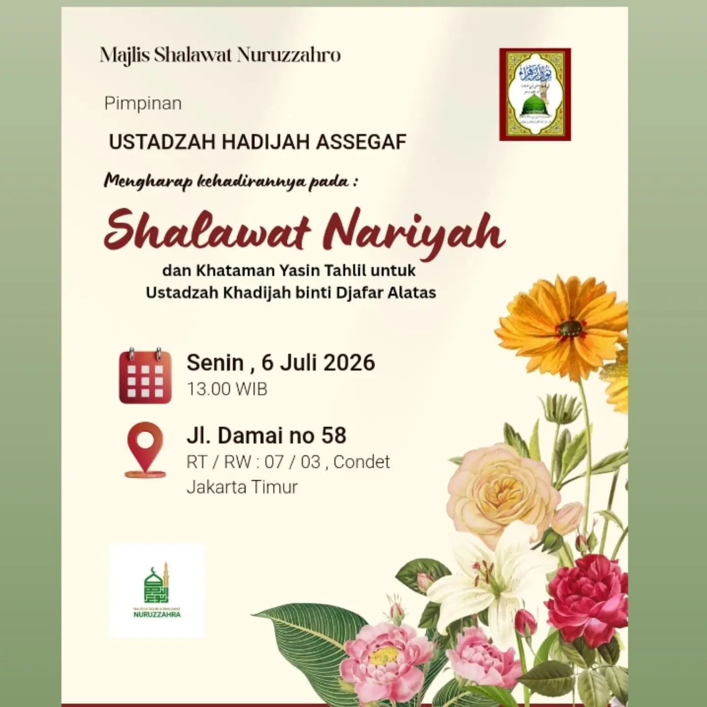 Sholawat Nariyah