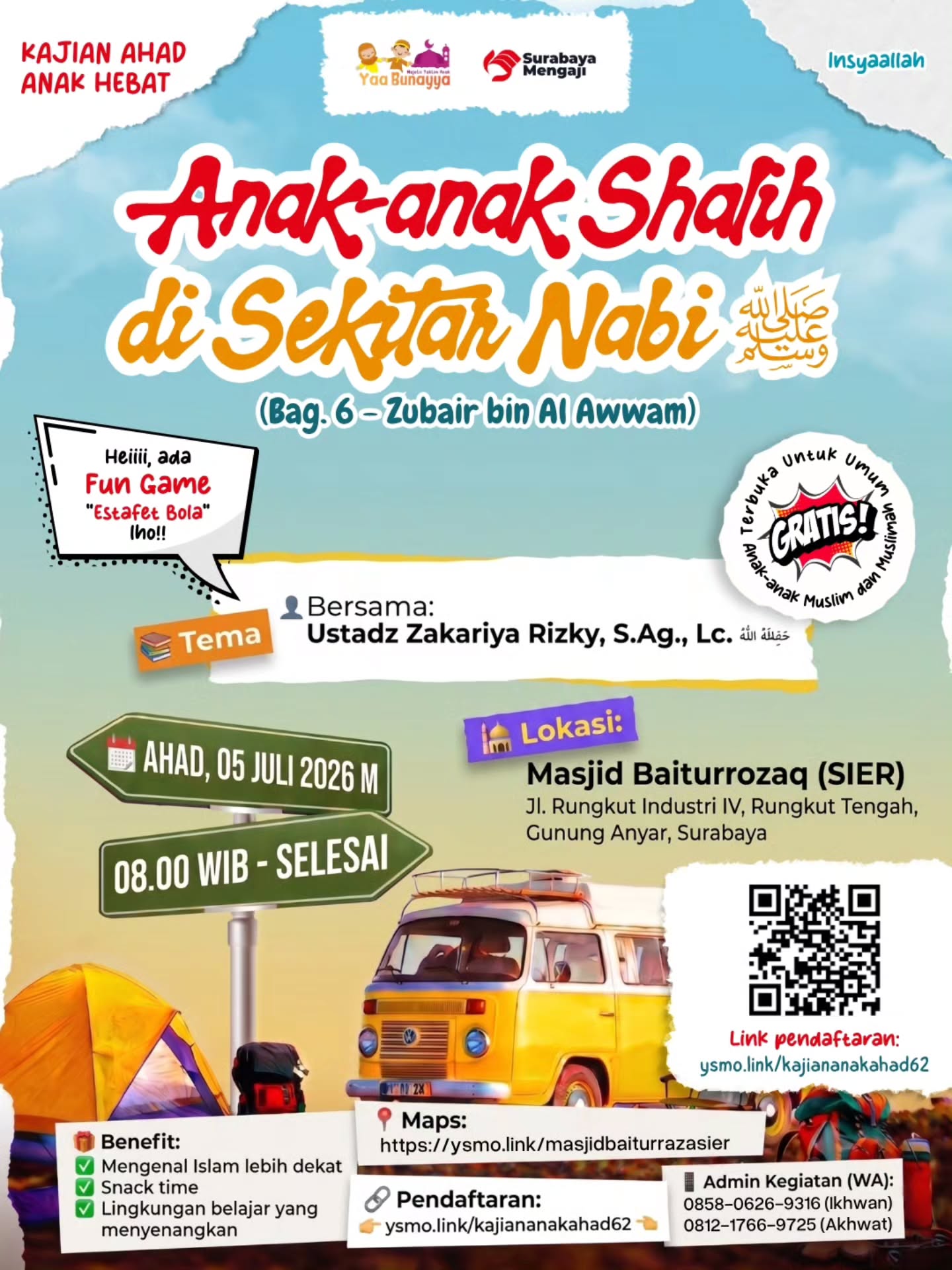 Anak-anak Shalih di Sekitar Nabi Bag.6 (Zubair bin Al Awwam)